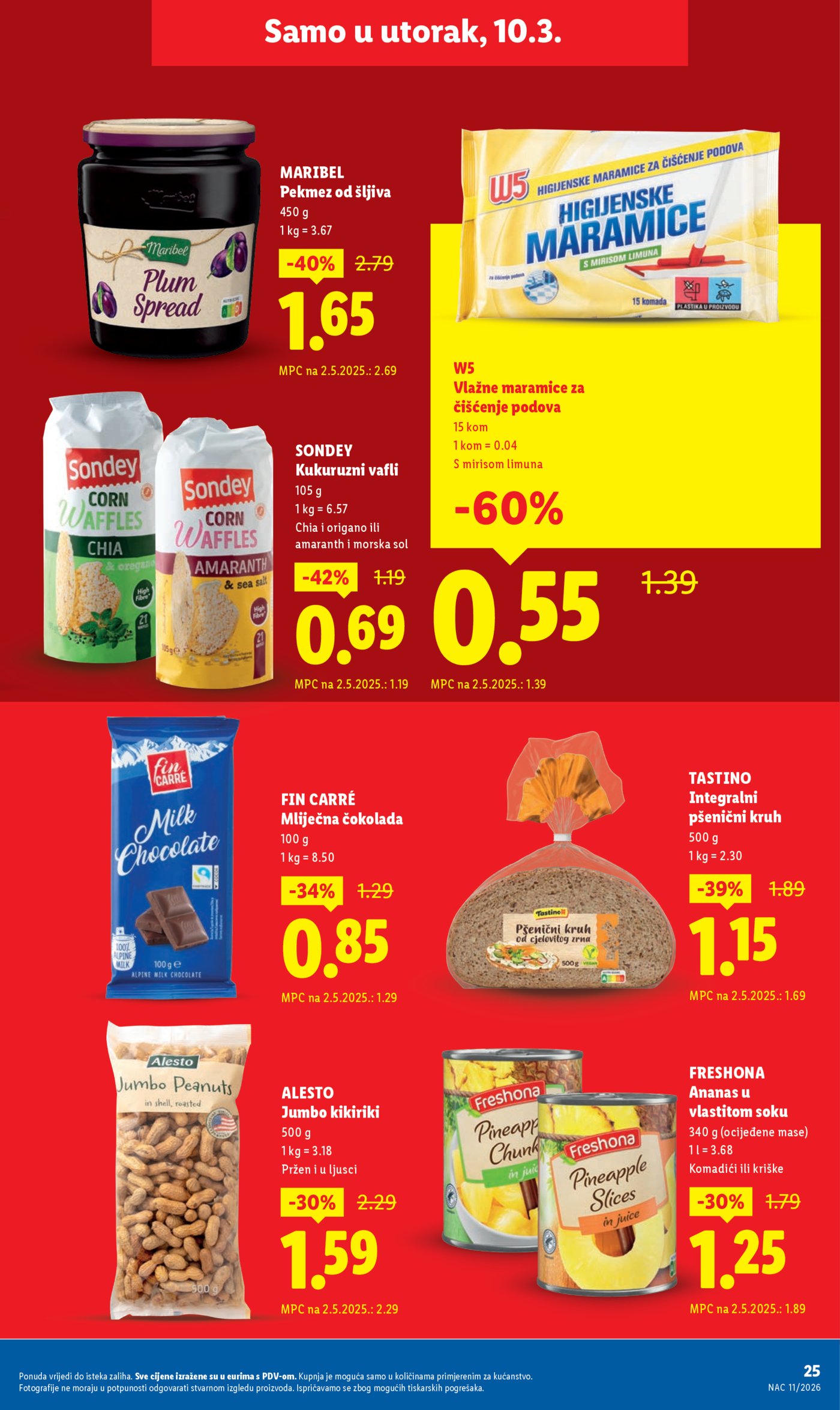 Lidl katalog Super ponuda od ponedjeljka 09.03. - 15.03.2026.
