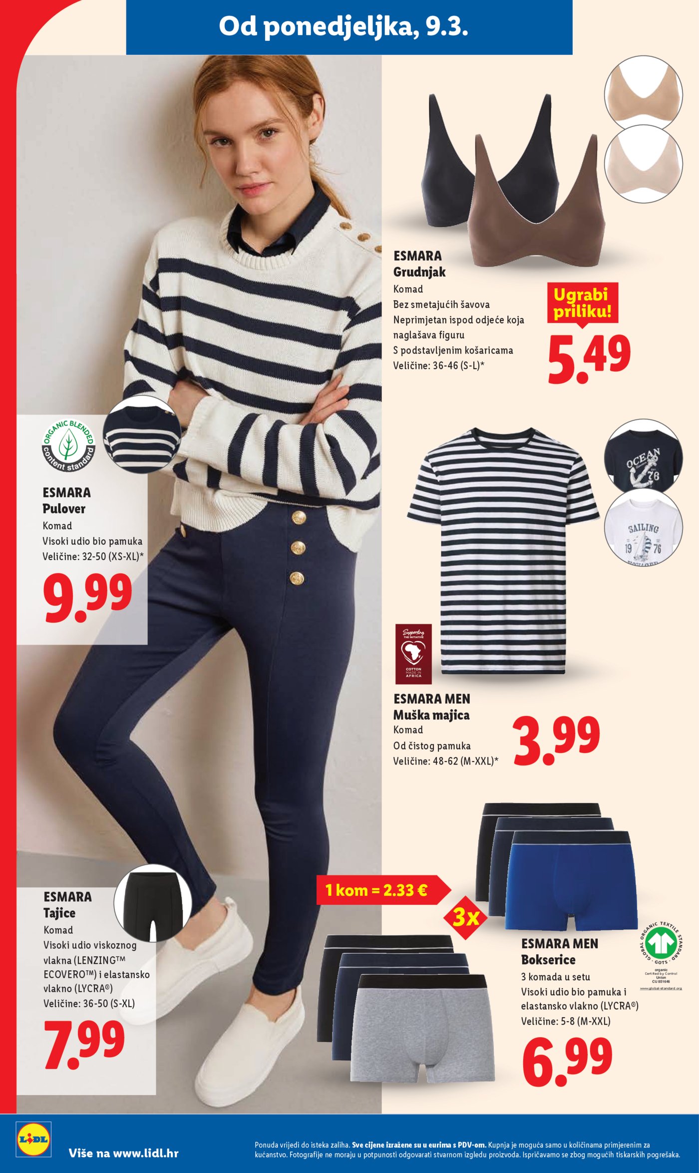 Lidl katalog Super ponuda od ponedjeljka 09.03. - 15.03.2026.