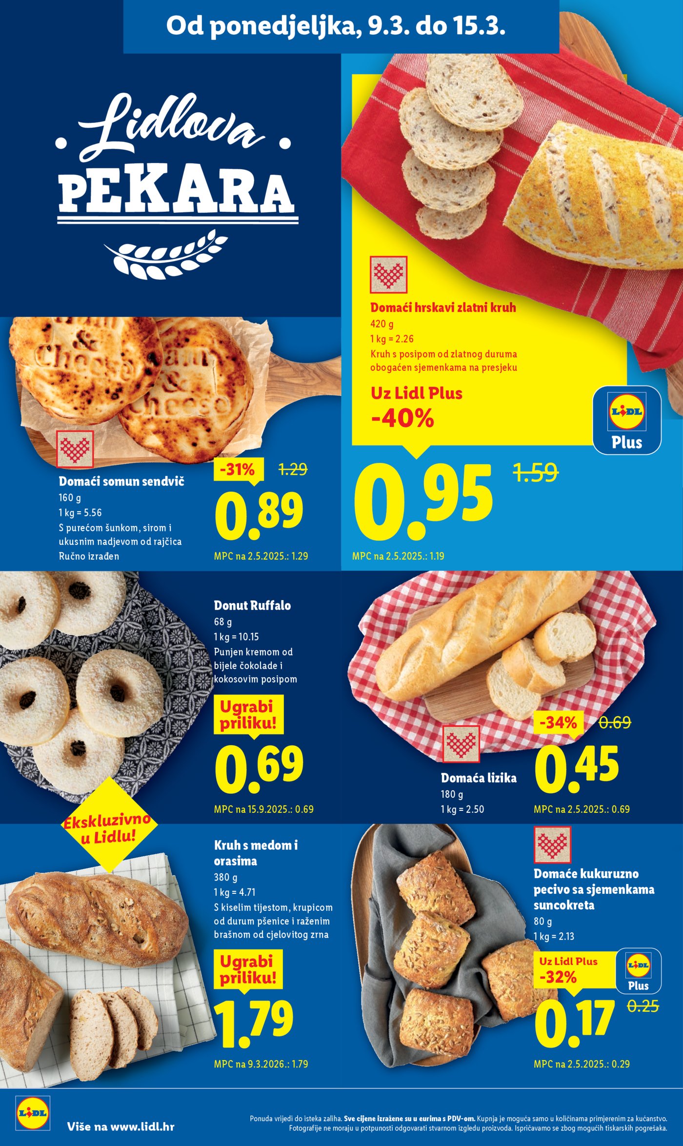 Lidl katalog Super ponuda od ponedjeljka 09.03. - 15.03.2026.