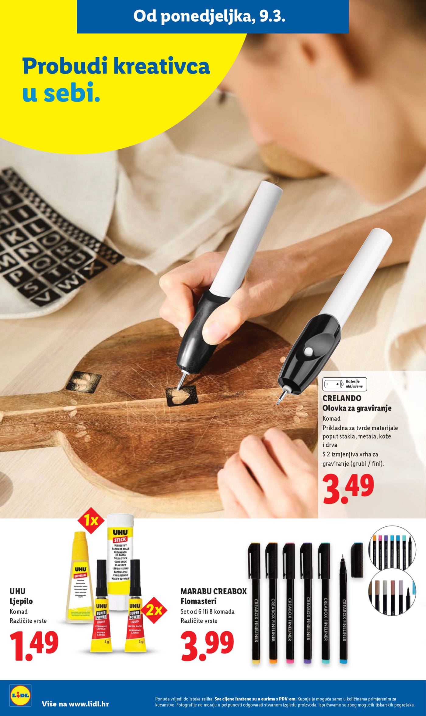 Lidl katalog Super ponuda od ponedjeljka 09.03. - 15.03.2026.