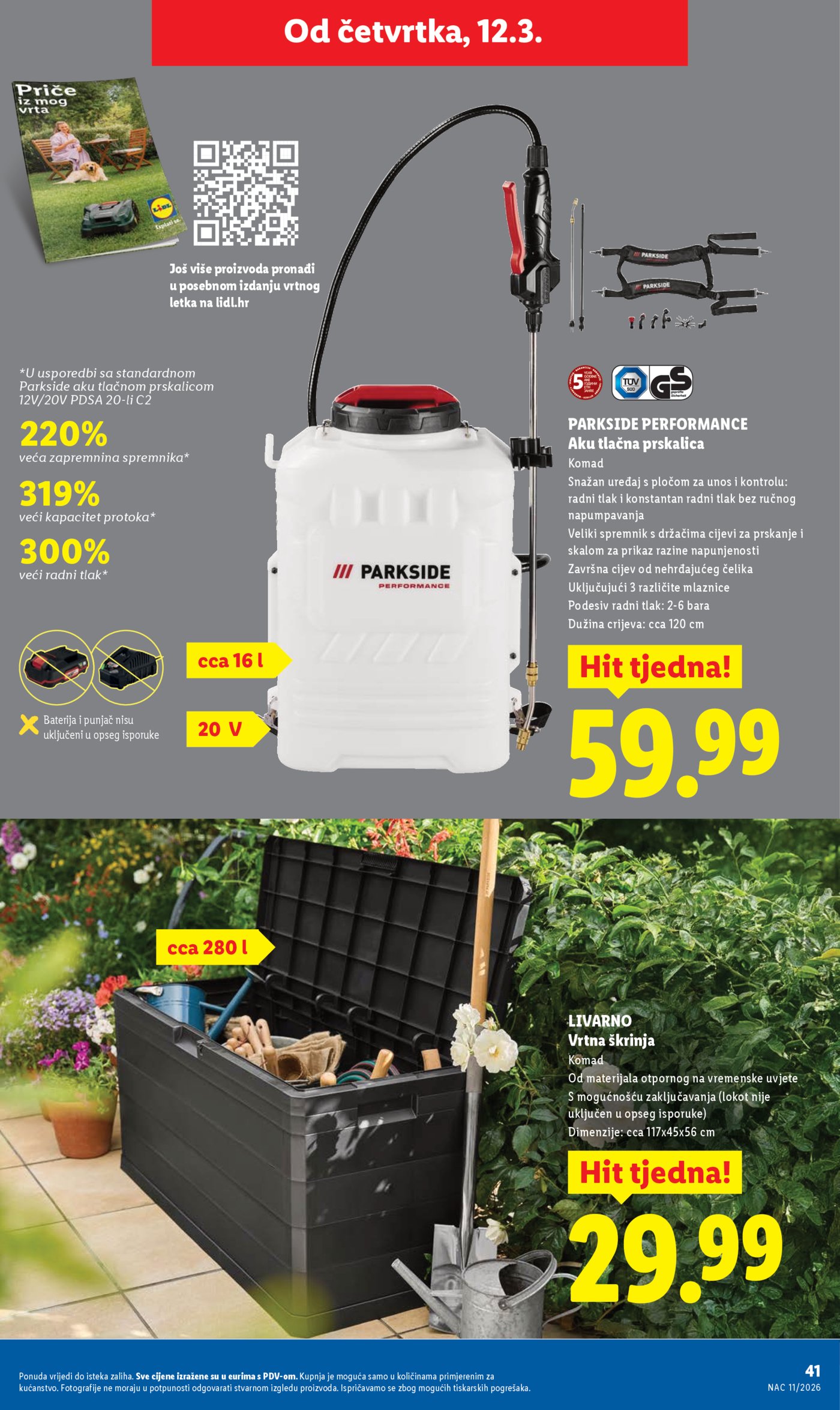 Lidl katalog Super ponuda od ponedjeljka 09.03. - 15.03.2026.