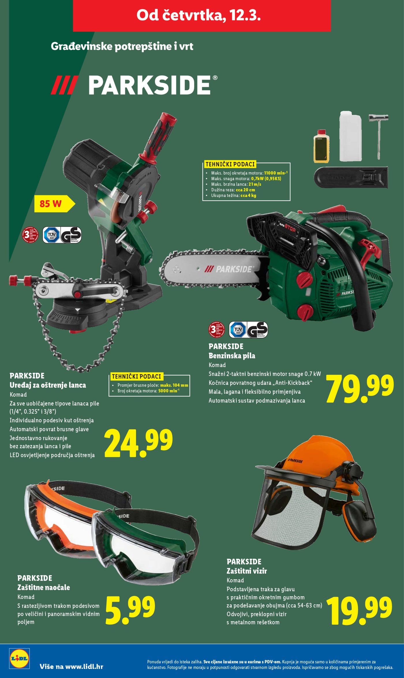 Lidl katalog Super ponuda od ponedjeljka 09.03. - 15.03.2026.