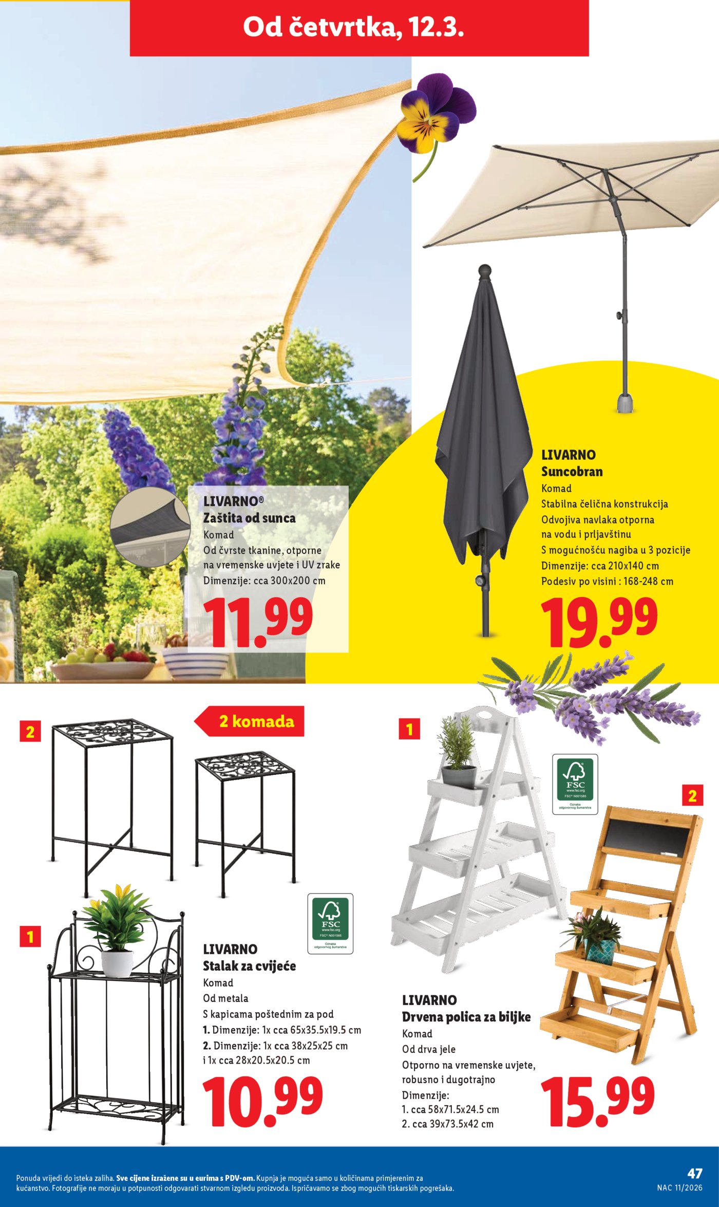 Lidl katalog Super ponuda od ponedjeljka 09.03. - 15.03.2026.