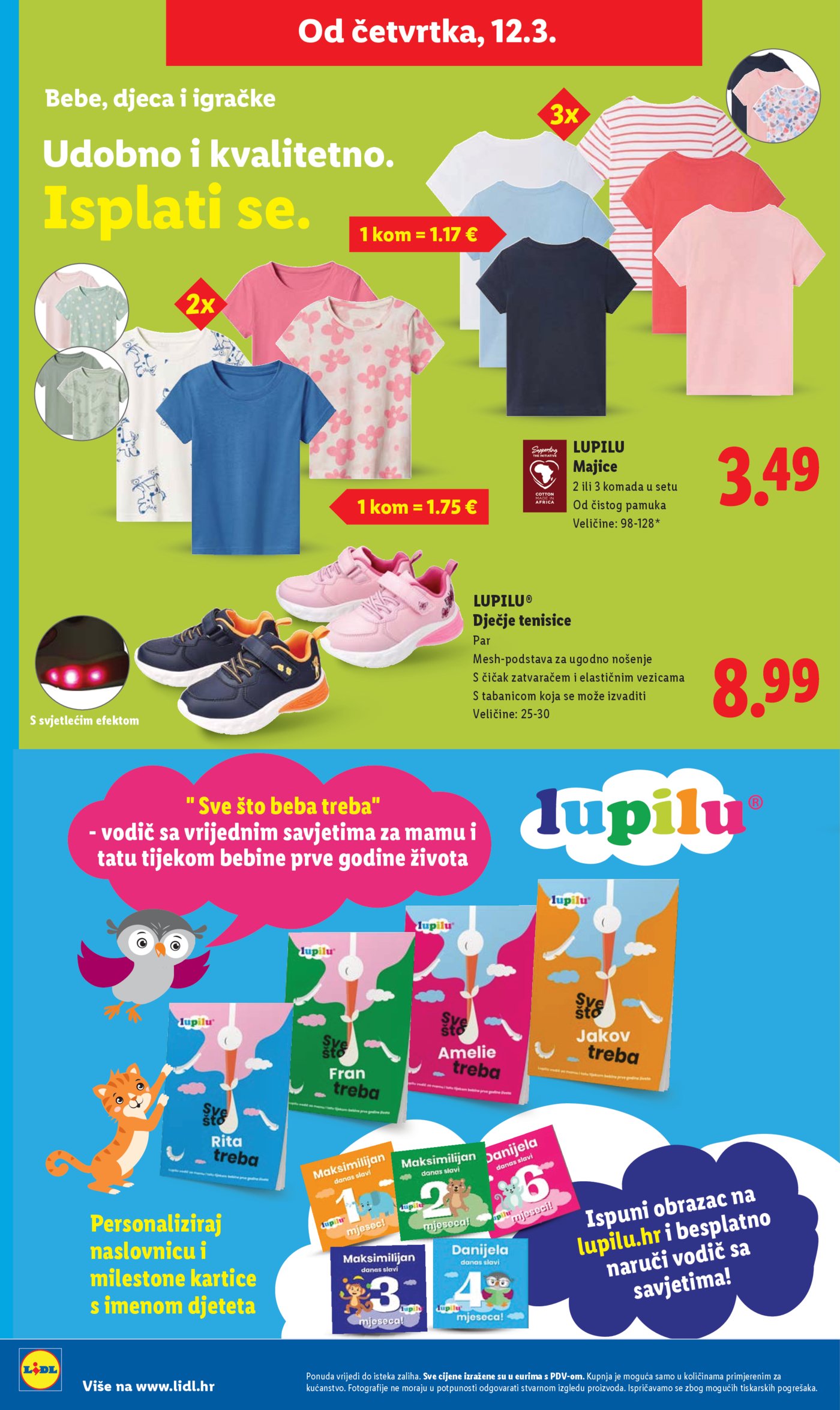 Lidl katalog Super ponuda od ponedjeljka 09.03. - 15.03.2026.
