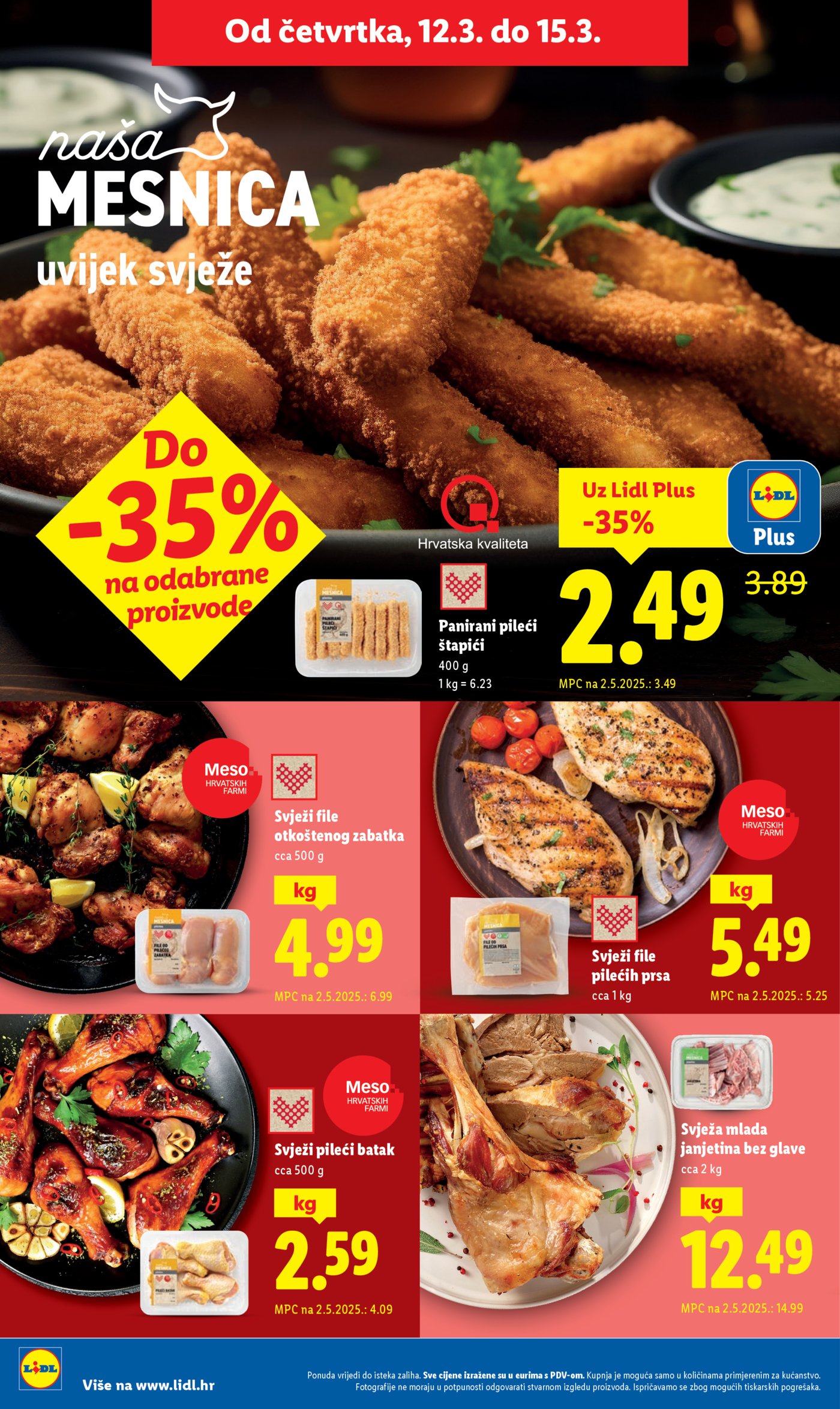 Lidl katalog Super ponuda od ponedjeljka 09.03. - 15.03.2026.