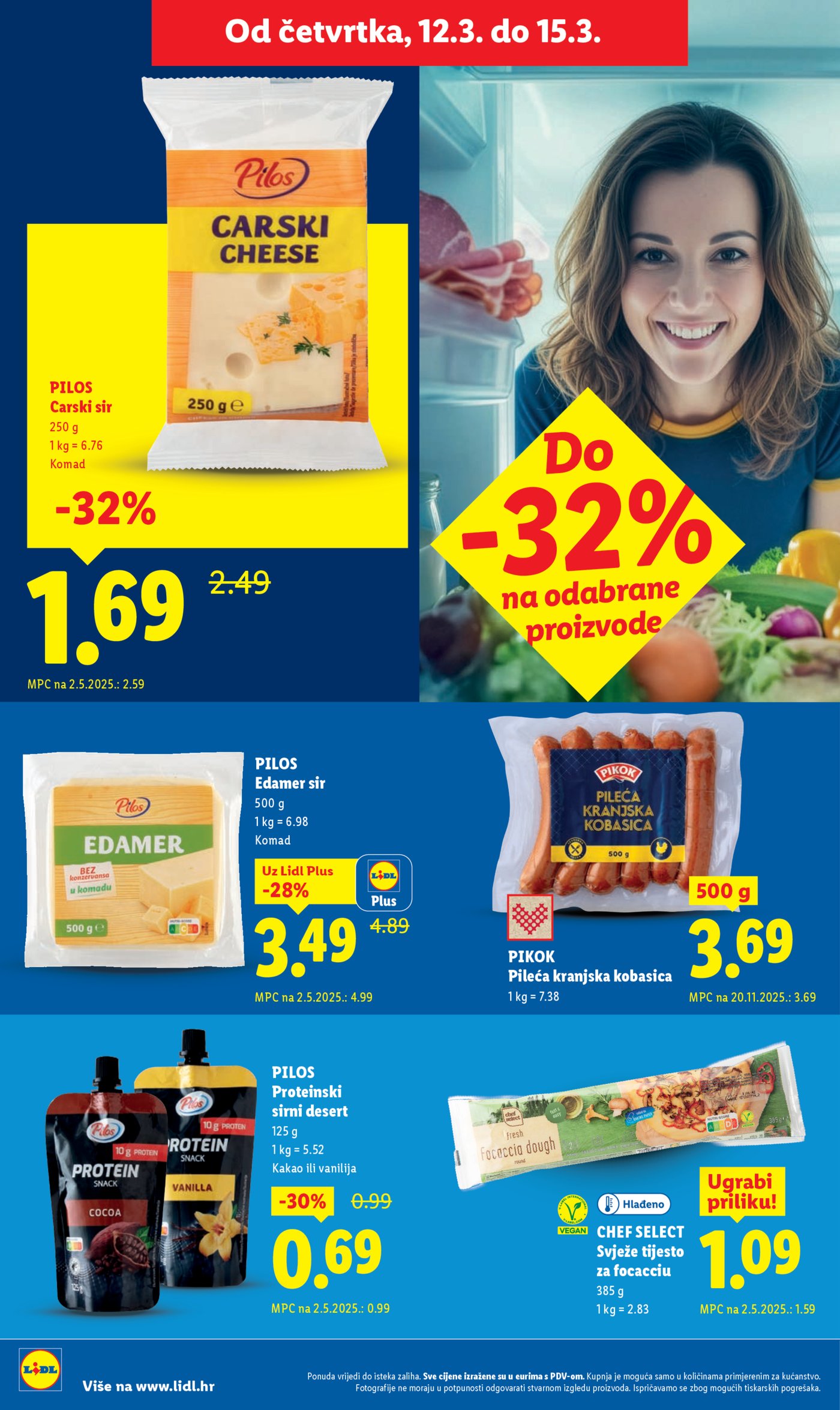 Lidl katalog Super ponuda od ponedjeljka 09.03. - 15.03.2026.