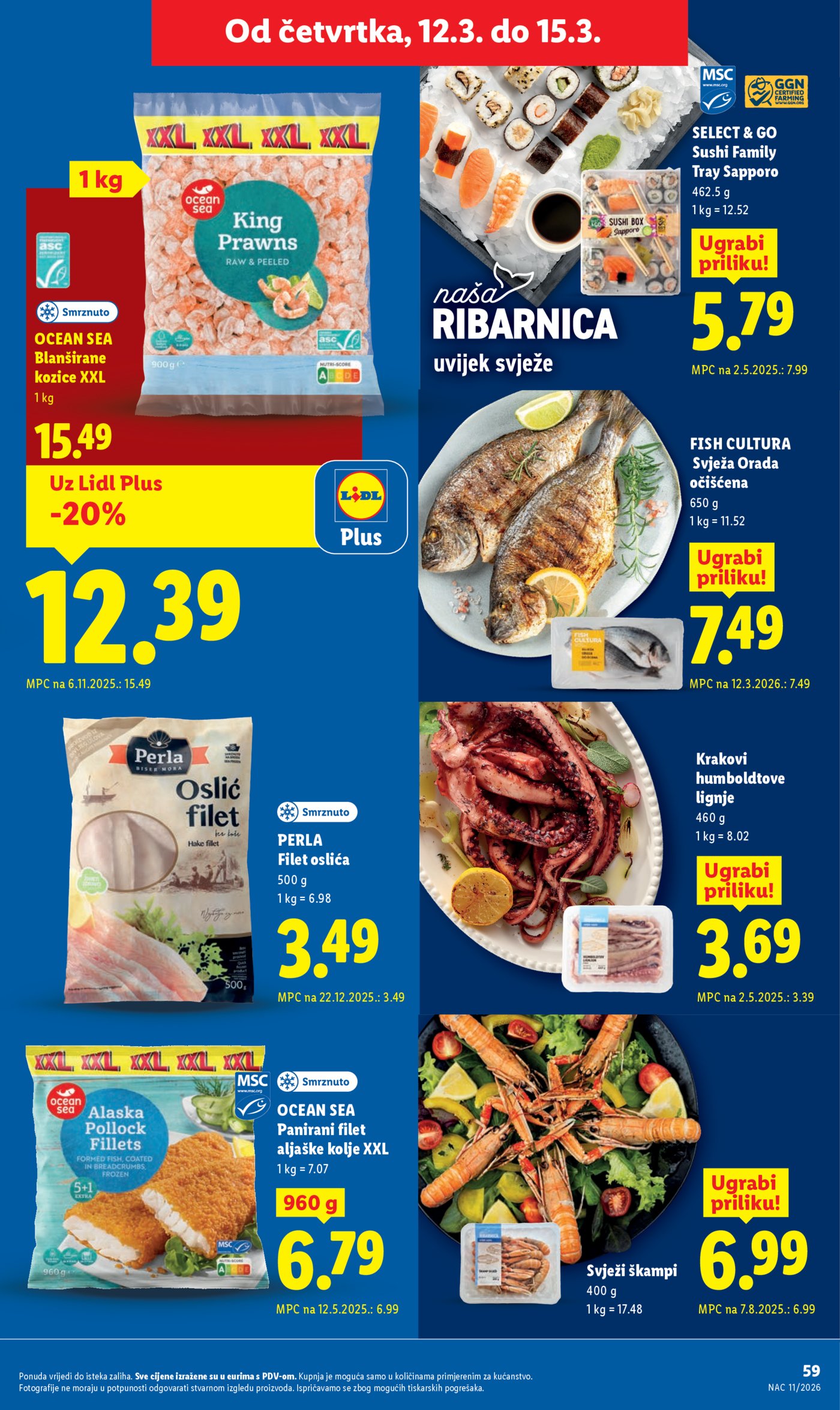 Lidl katalog Super ponuda od ponedjeljka 09.03. - 15.03.2026.