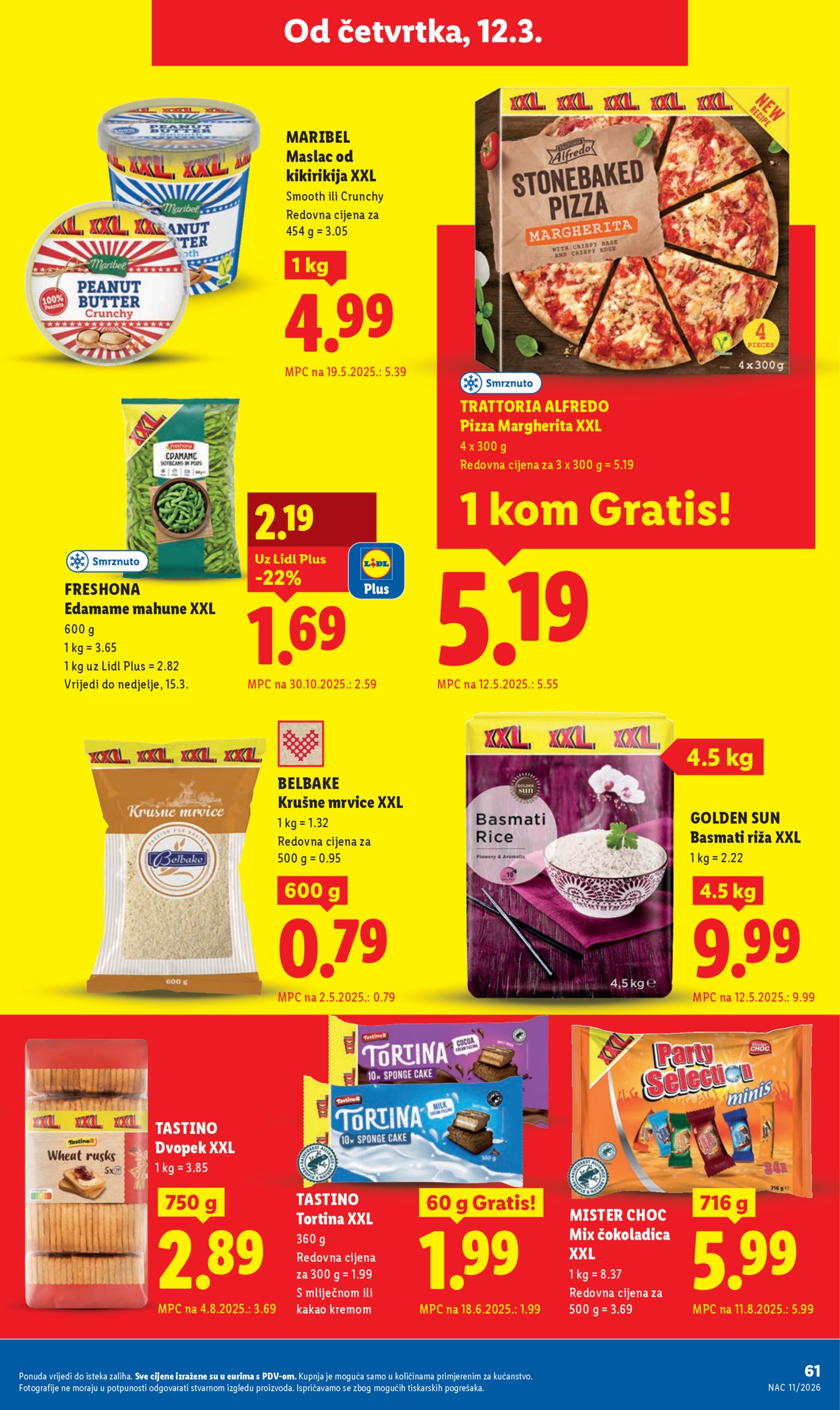 Lidl katalog Super ponuda od ponedjeljka 09.03. - 15.03.2026.