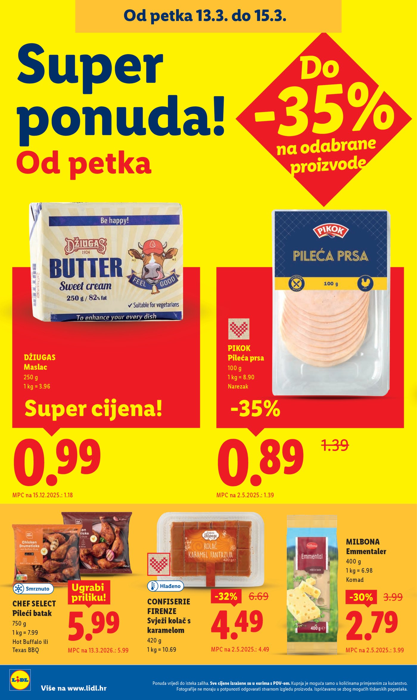 Lidl katalog Super ponuda od ponedjeljka 09.03. - 15.03.2026.
