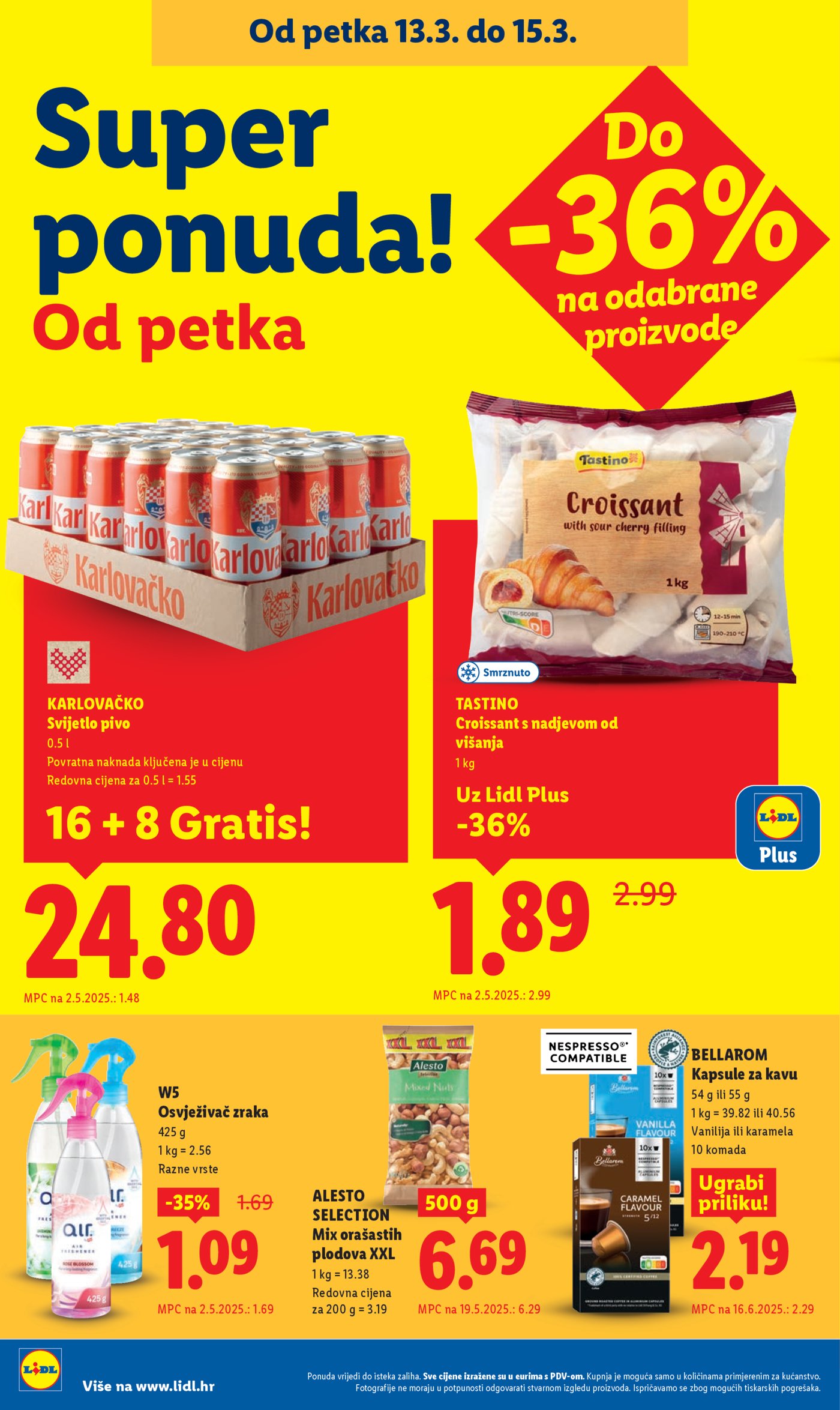 Lidl katalog Super ponuda od ponedjeljka 09.03. - 15.03.2026.