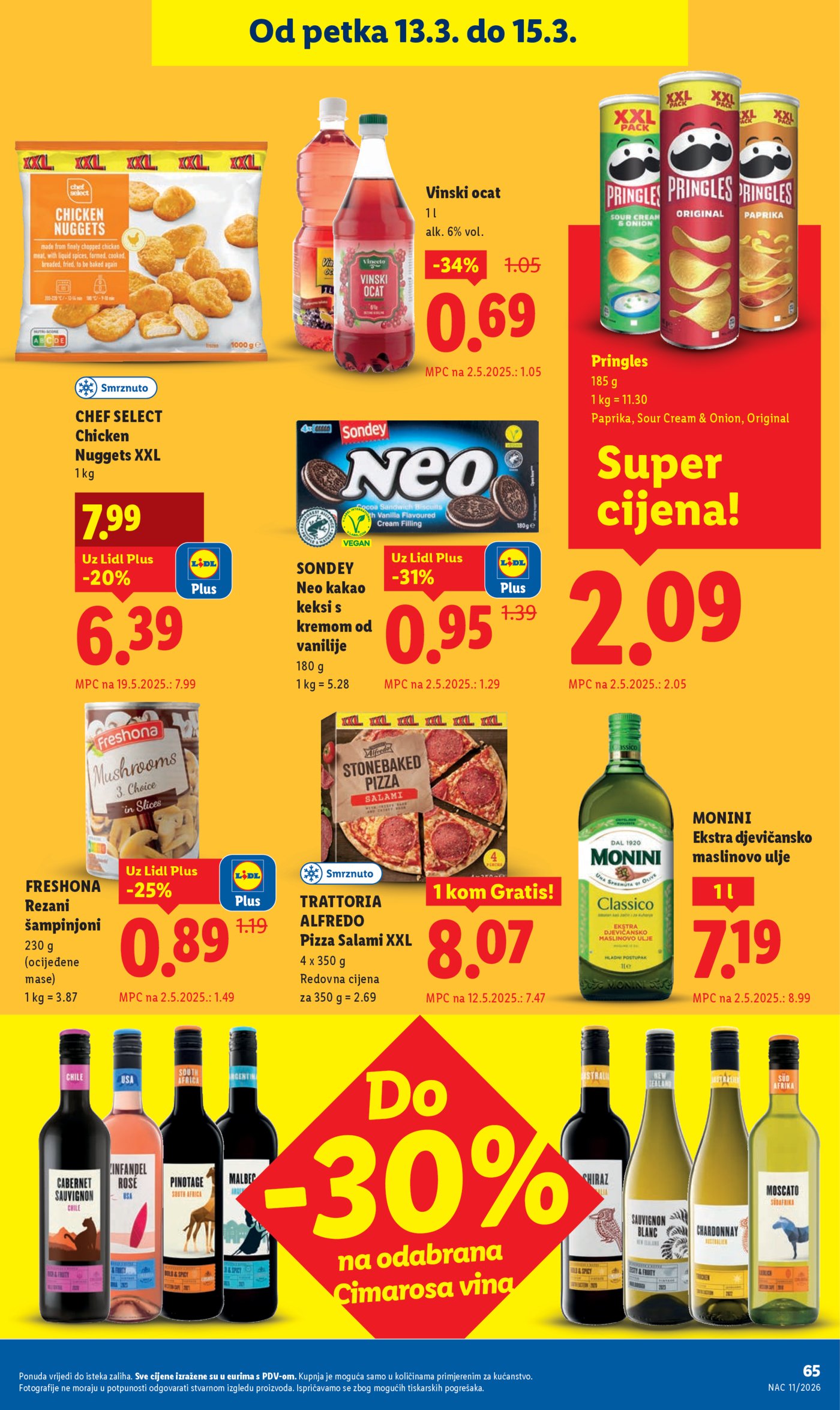 Lidl katalog Super ponuda od ponedjeljka 09.03. - 15.03.2026.