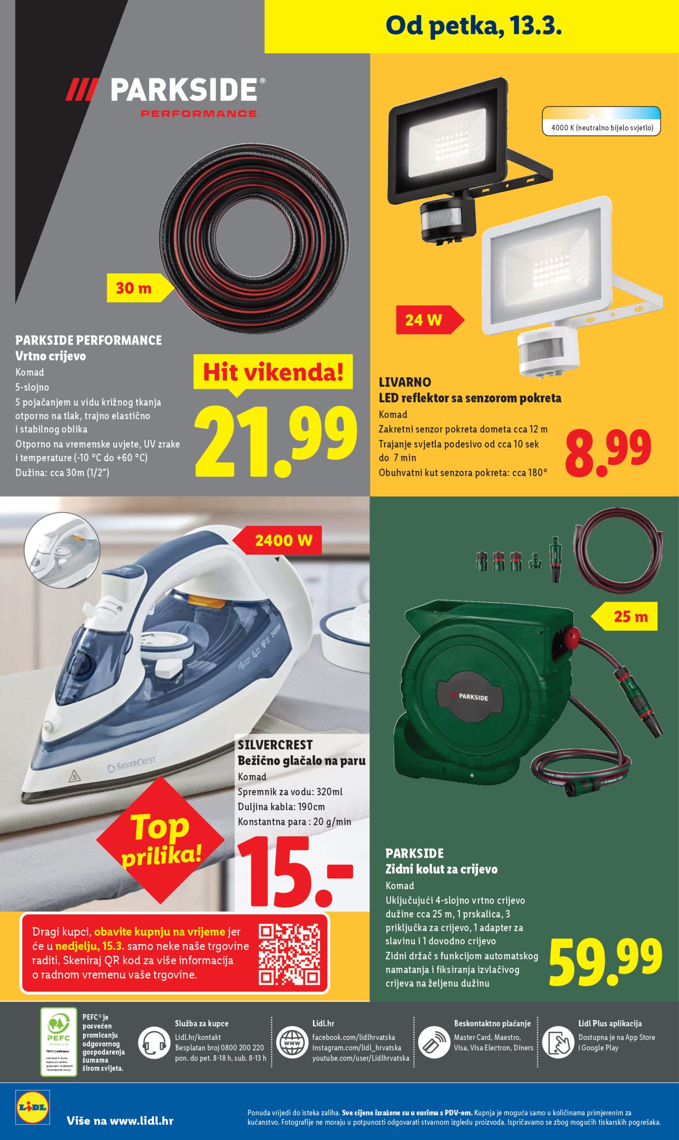 Lidl katalog Super ponuda od ponedjeljka 09.03. - 15.03.2026.