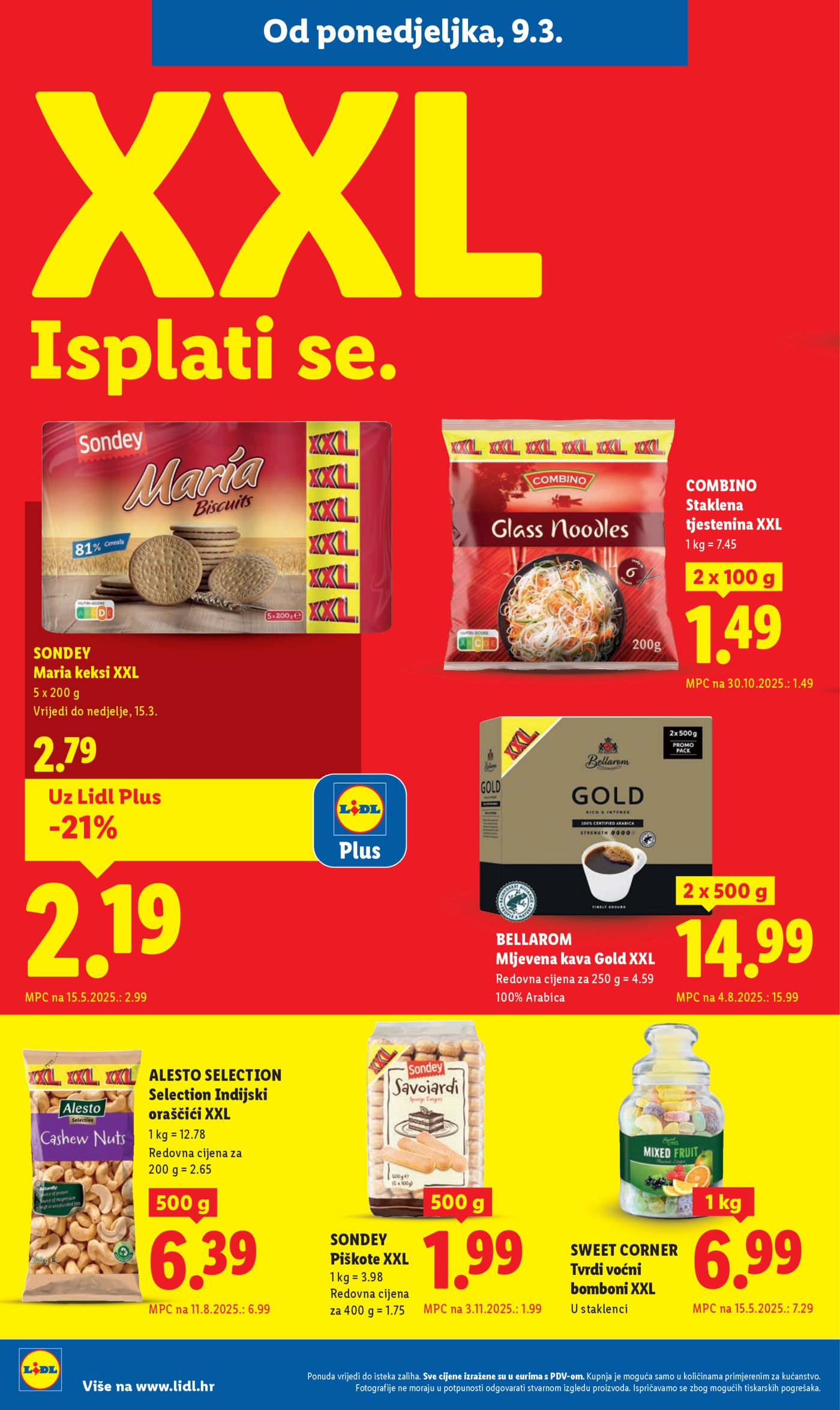 Lidl katalog Super ponuda od ponedjeljka 09.03. - 15.03.2026.