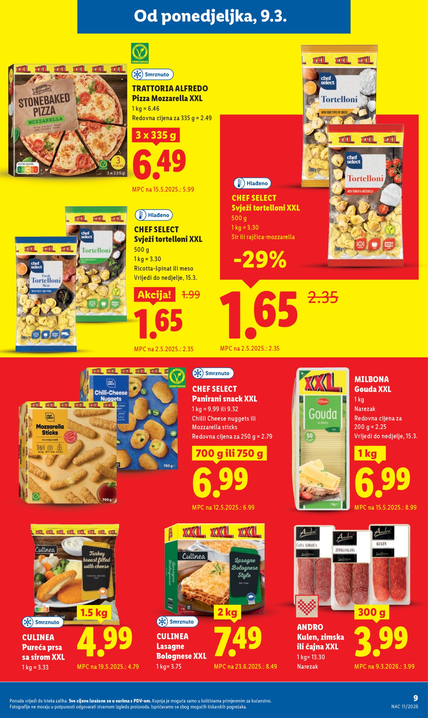 Lidl katalog Super ponuda od ponedjeljka 09.03. - 15.03.2026.