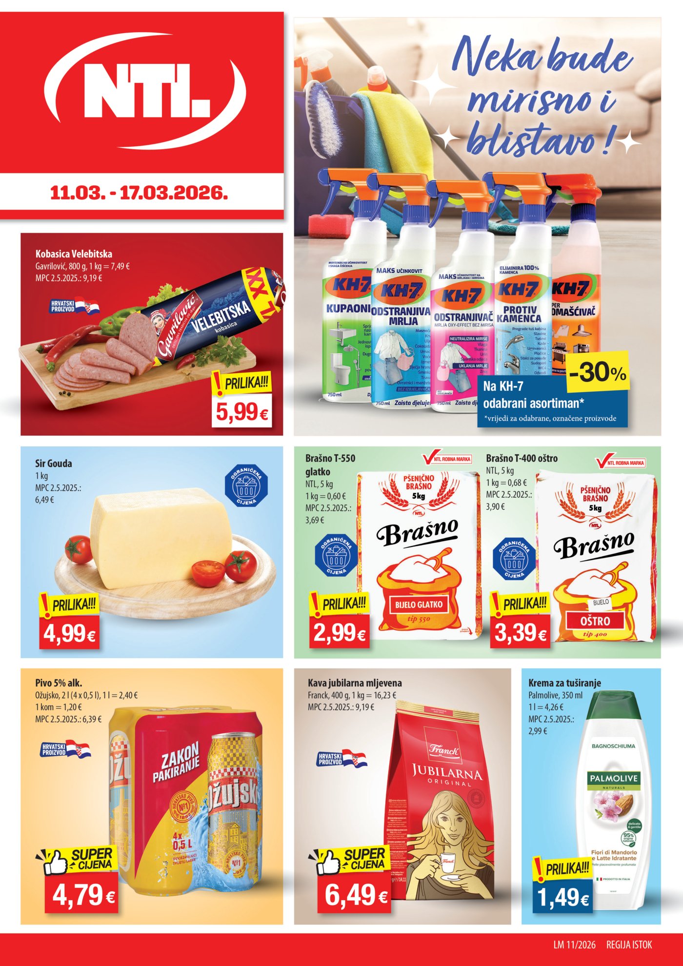 NTL katalog Akcija 11.03. - 17.03.2026. Sjever