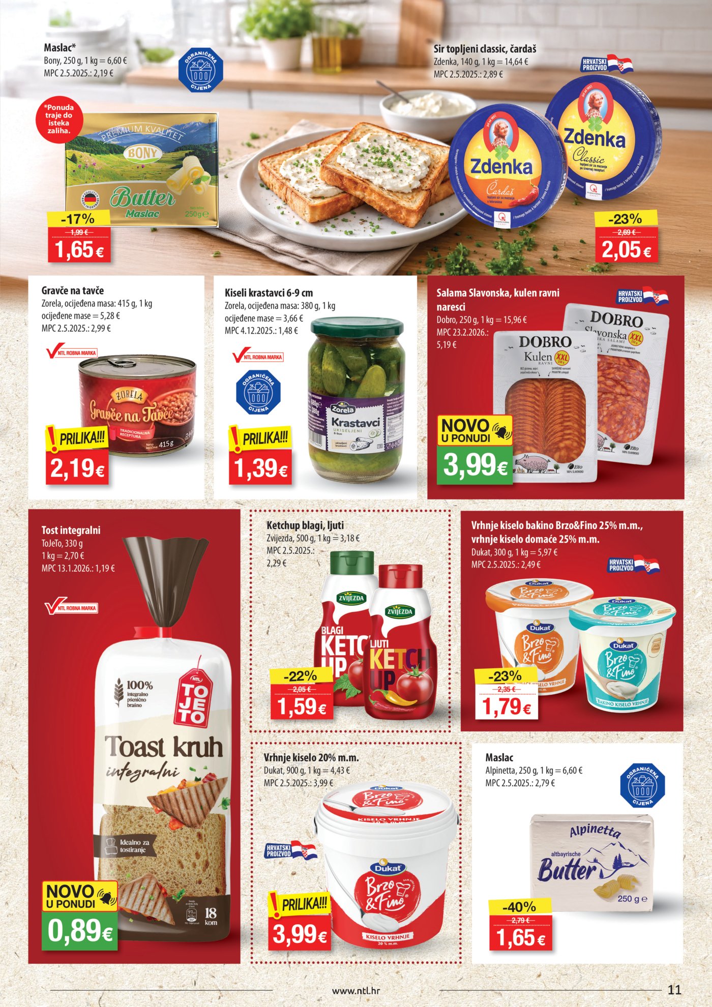 NTL katalog Akcija 11.03. - 17.03.2026. Zapad