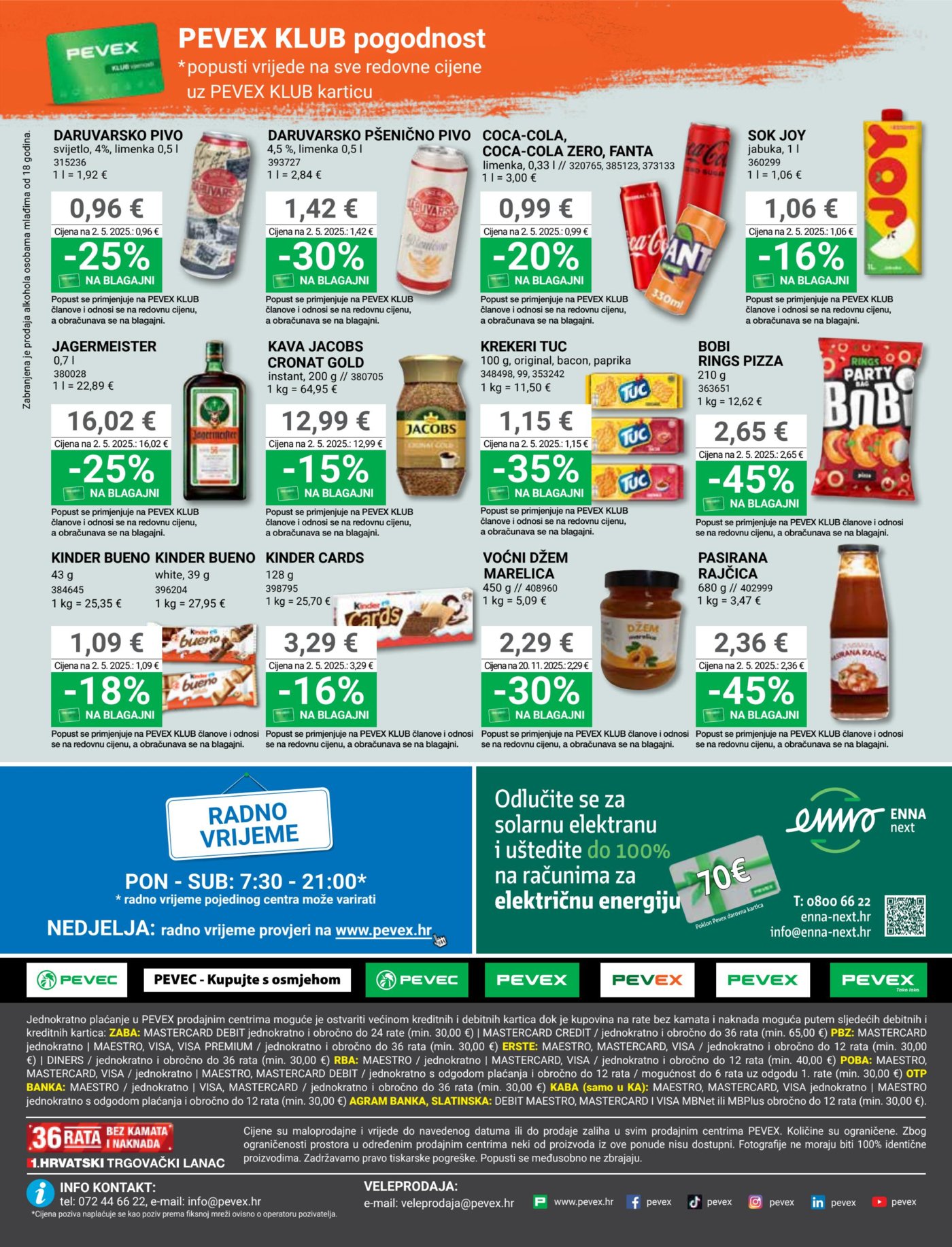 Pevex katalog Akcija 05.03. - 30.03.2026.