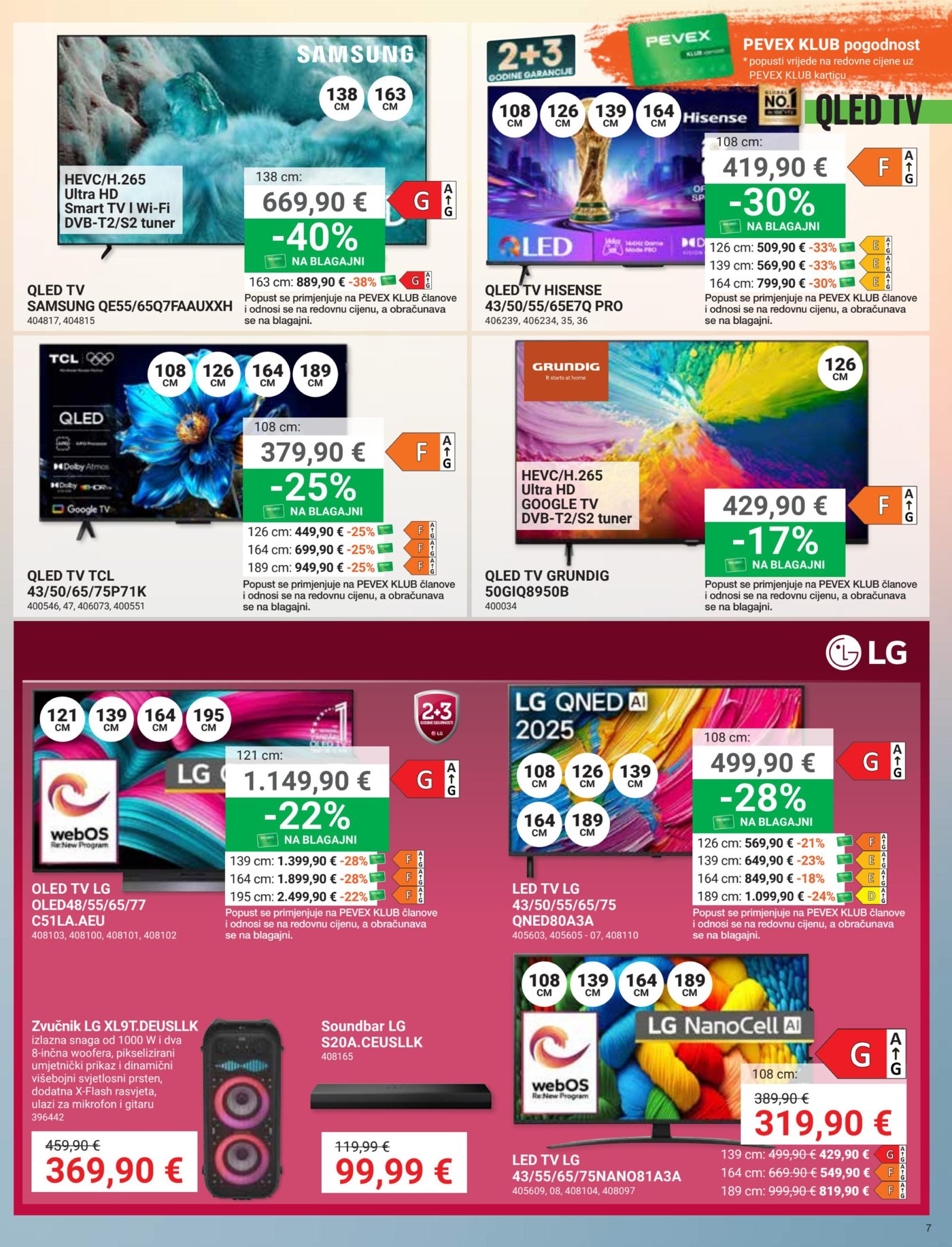 Pevex katalog Akcija 05.03. - 30.03.2026.