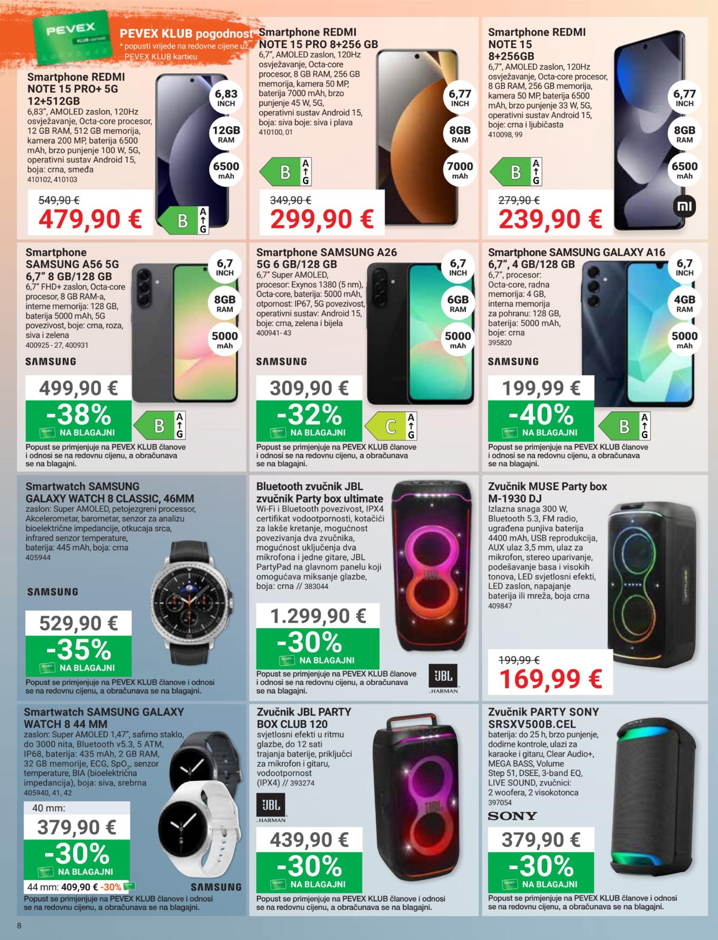 Pevex katalog Akcija 05.03. - 30.03.2026.