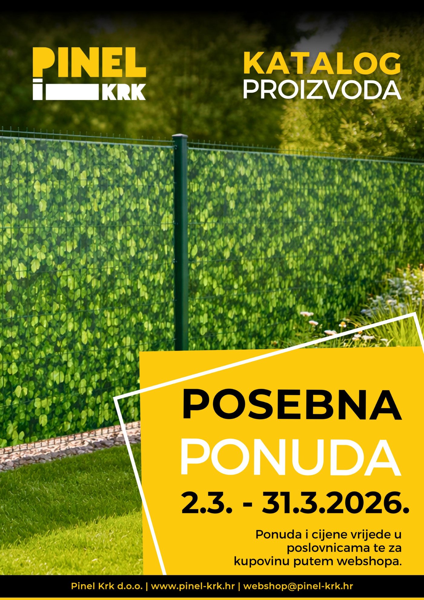 Pinel Krk katalog Ožujak 02.03.-31.03.2026.