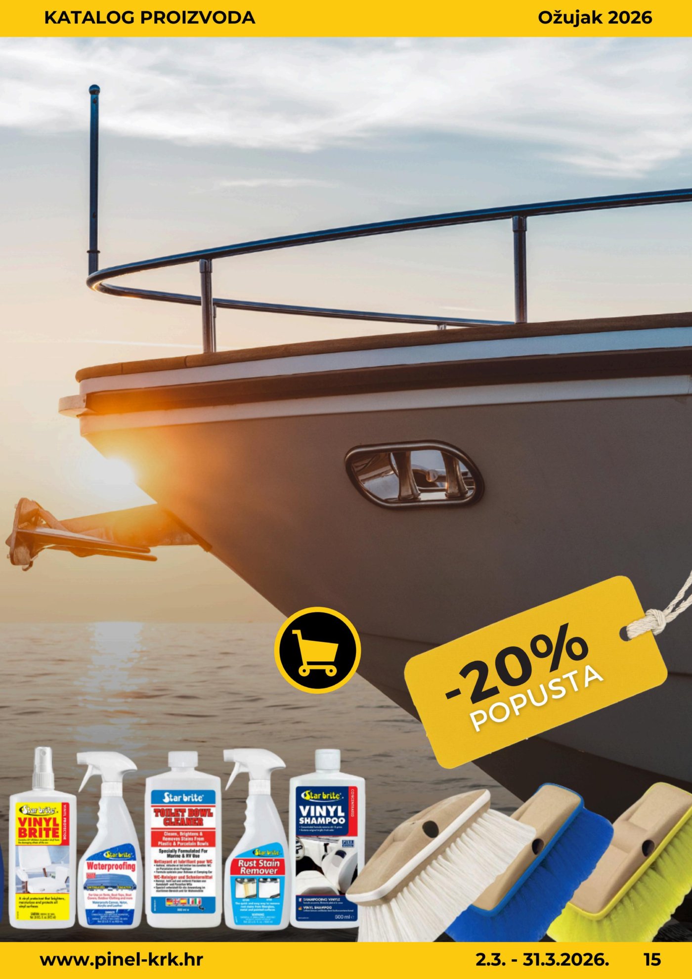 Pinel Krk katalog Ožujak 02.03.-31.03.2026.