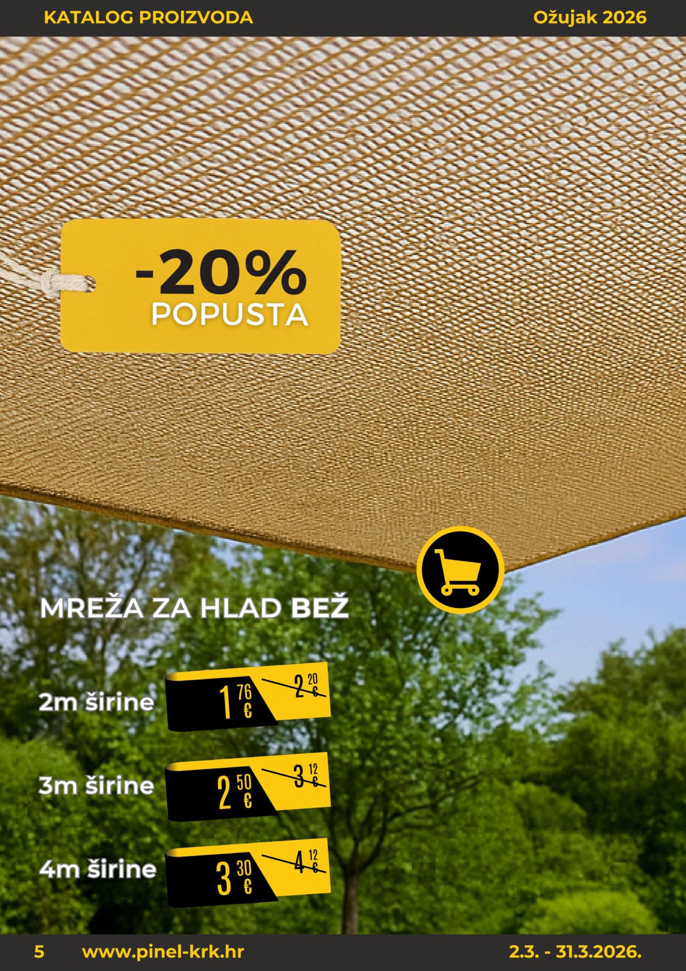 Pinel Krk katalog Ožujak 02.03.-31.03.2026.