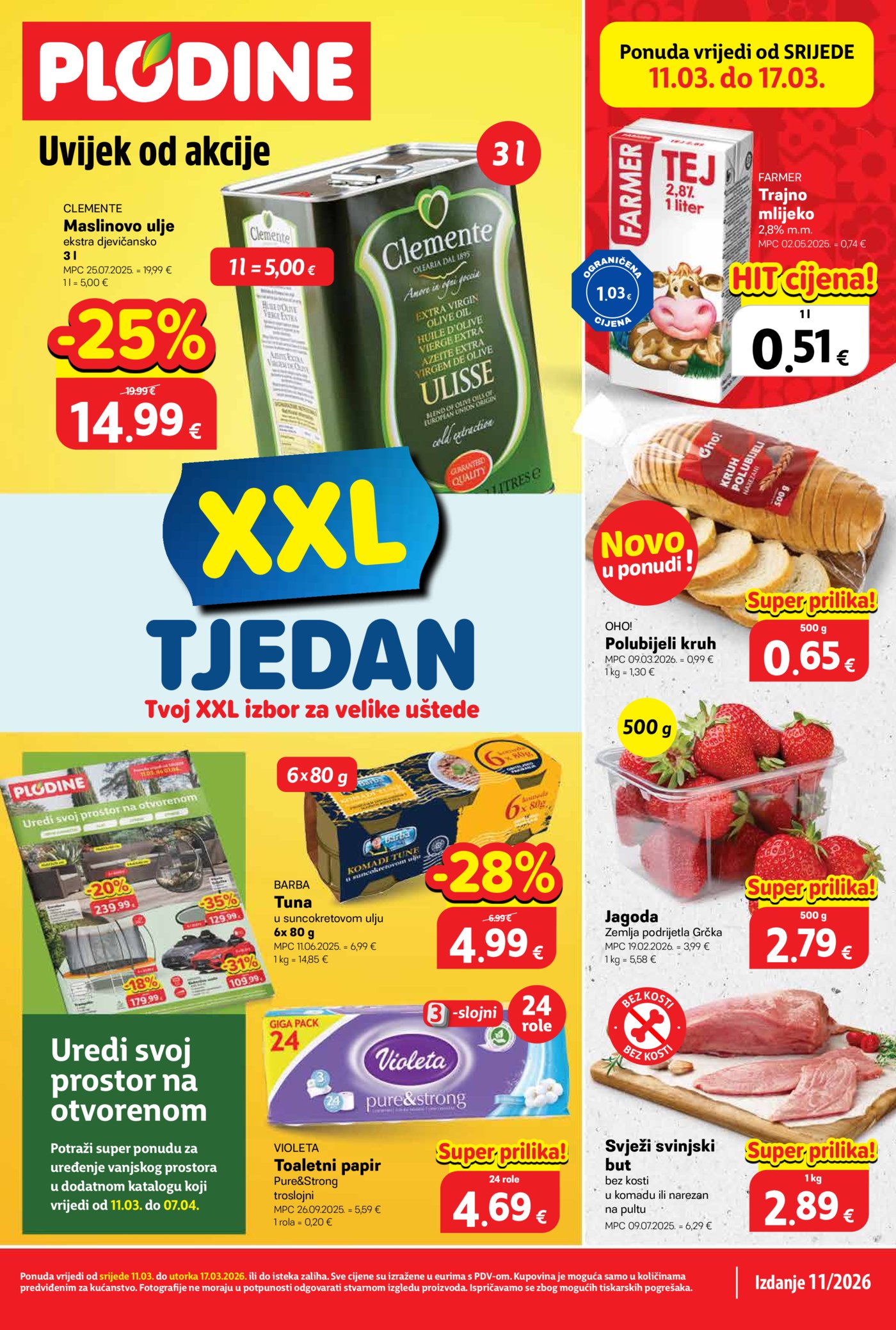 Plodine katalog Akcija 11.03.-17.03.2026.