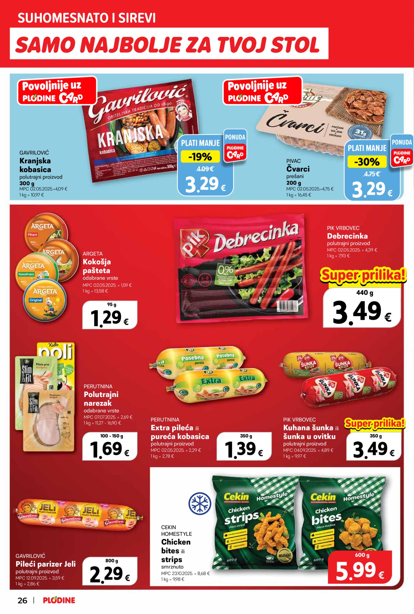 Plodine katalog Akcija 11.03.-17.03.2026.