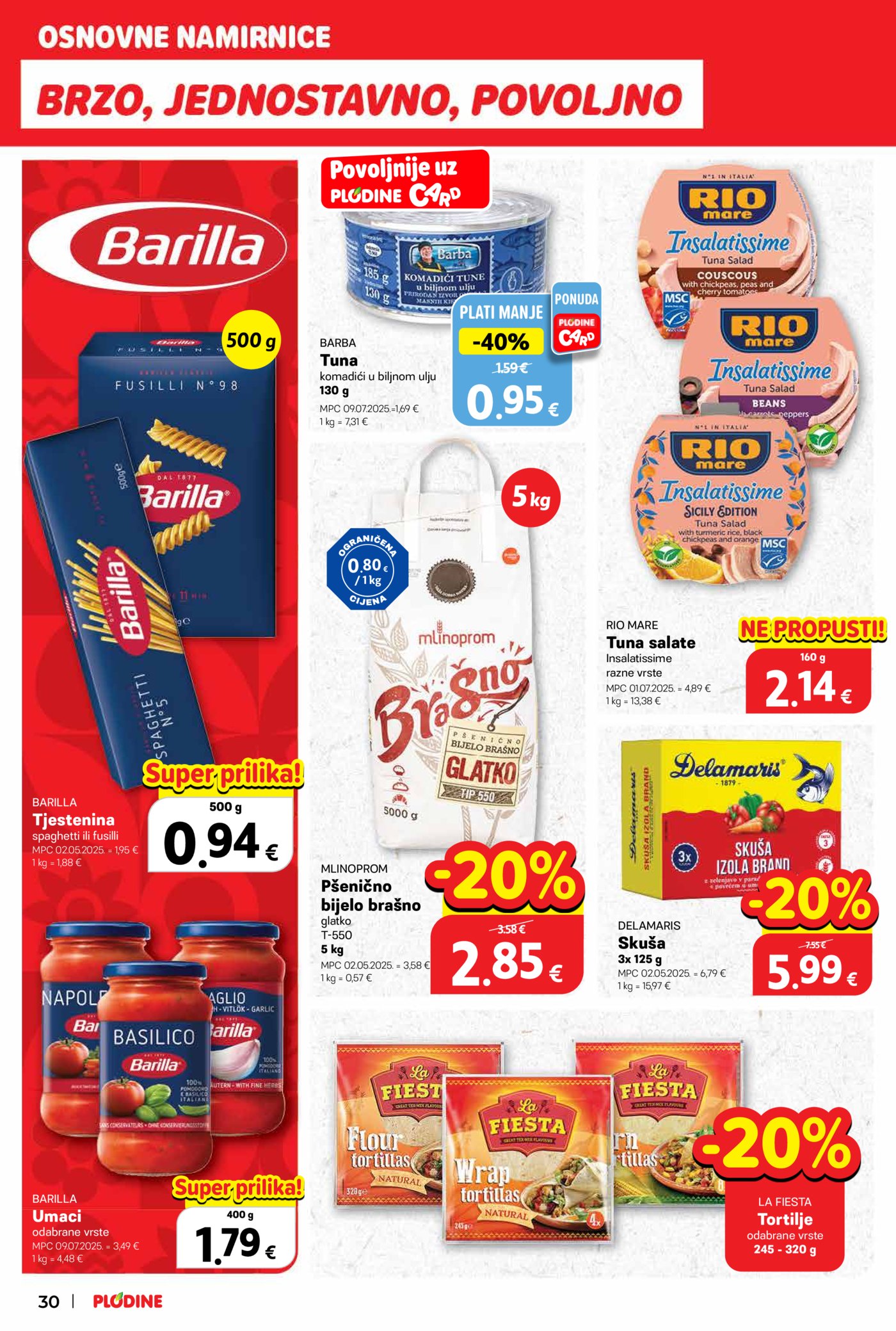 Plodine katalog Akcija 11.03.-17.03.2026.