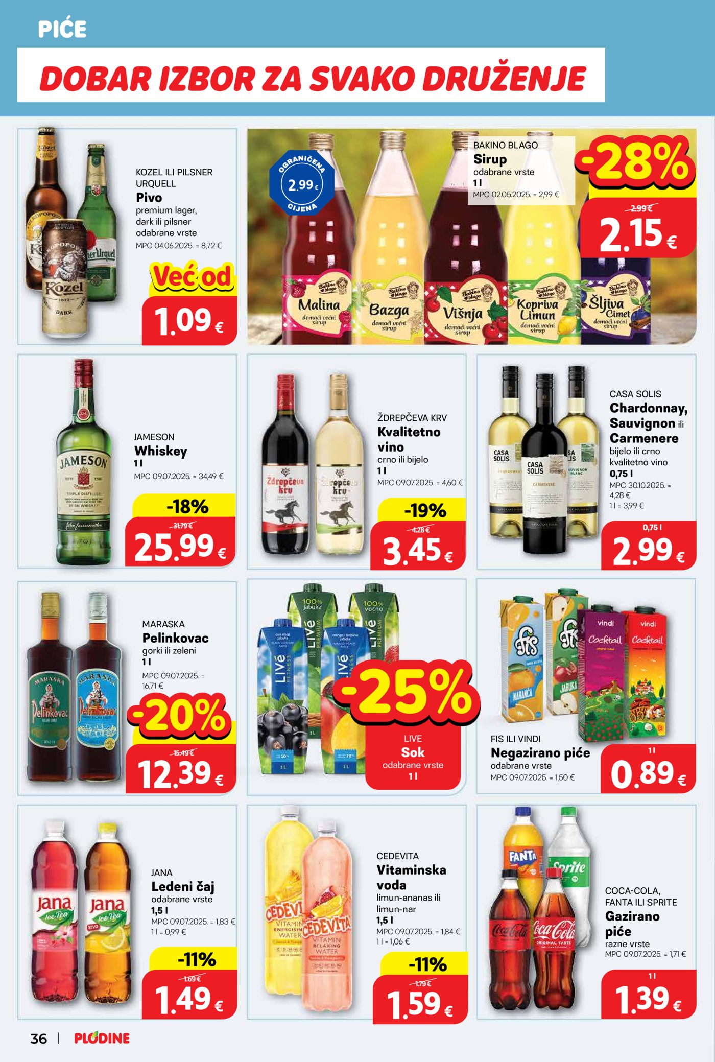 Plodine katalog Akcija 11.03.-17.03.2026.