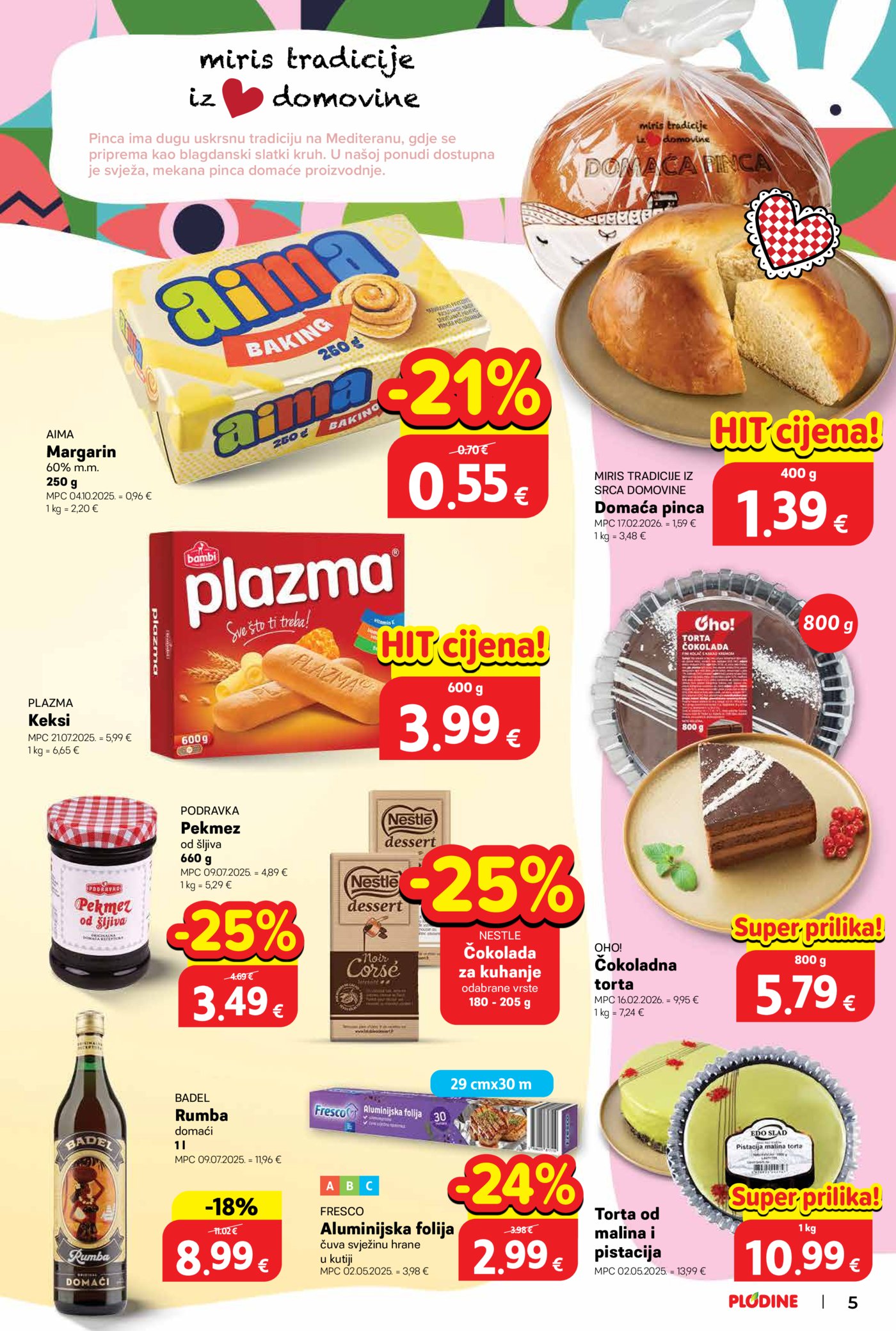 Plodine katalog Akcija 11.03.-17.03.2026.