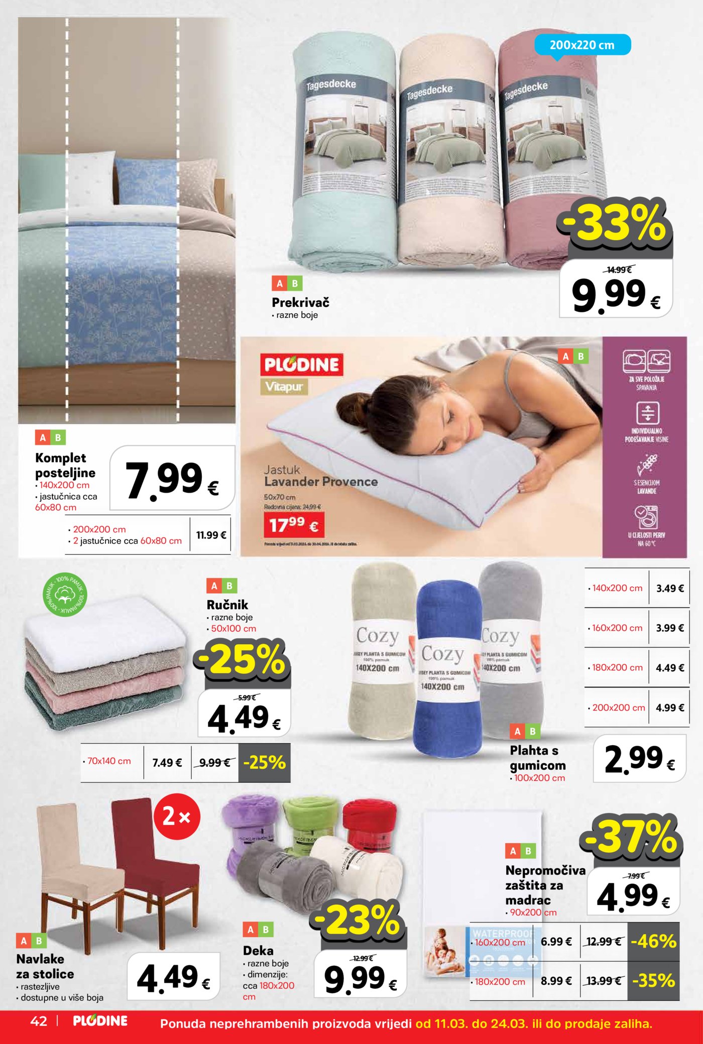 Plodine katalog Akcija 11.03.-17.03.2026.
