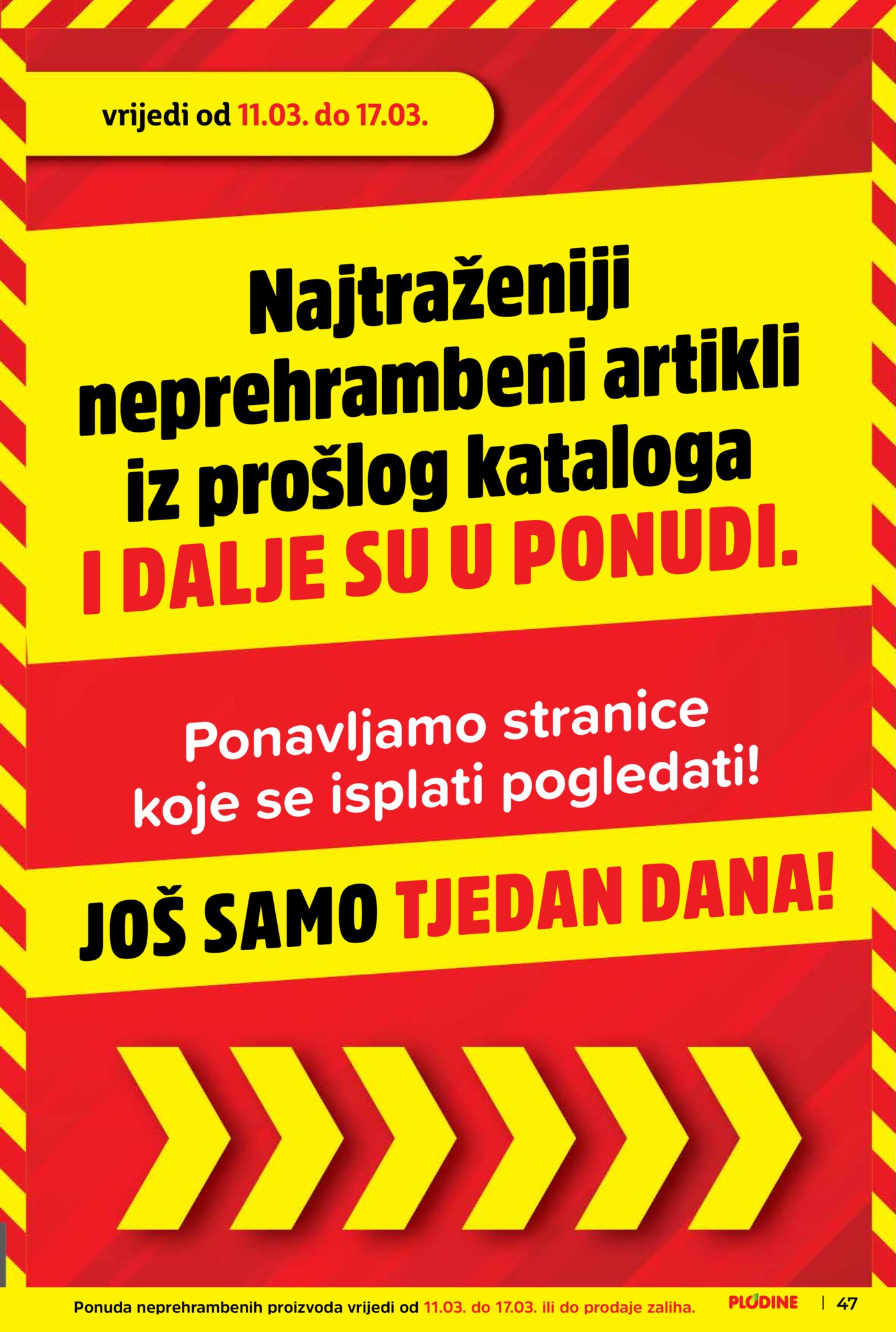 Plodine katalog Akcija 11.03.-17.03.2026.