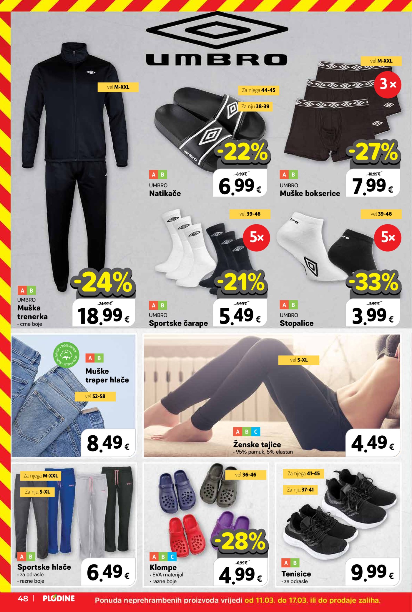 Plodine katalog Akcija 11.03.-17.03.2026.