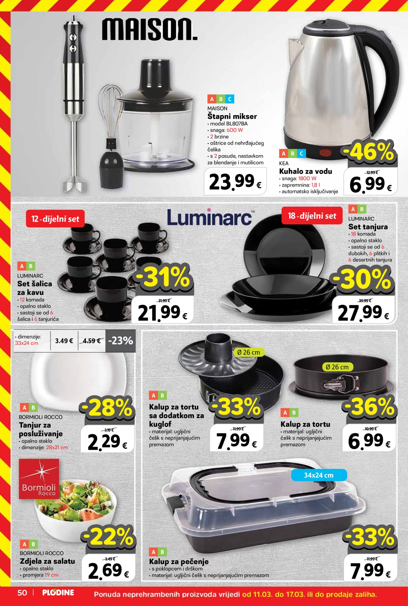 Plodine katalog Akcija 11.03.-17.03.2026.