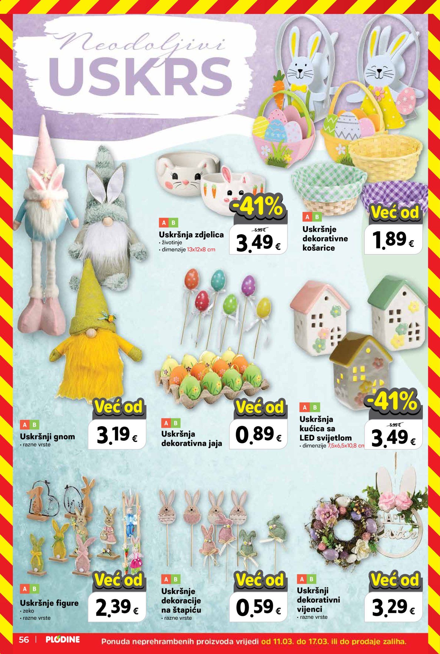 Plodine katalog Akcija 11.03.-17.03.2026.