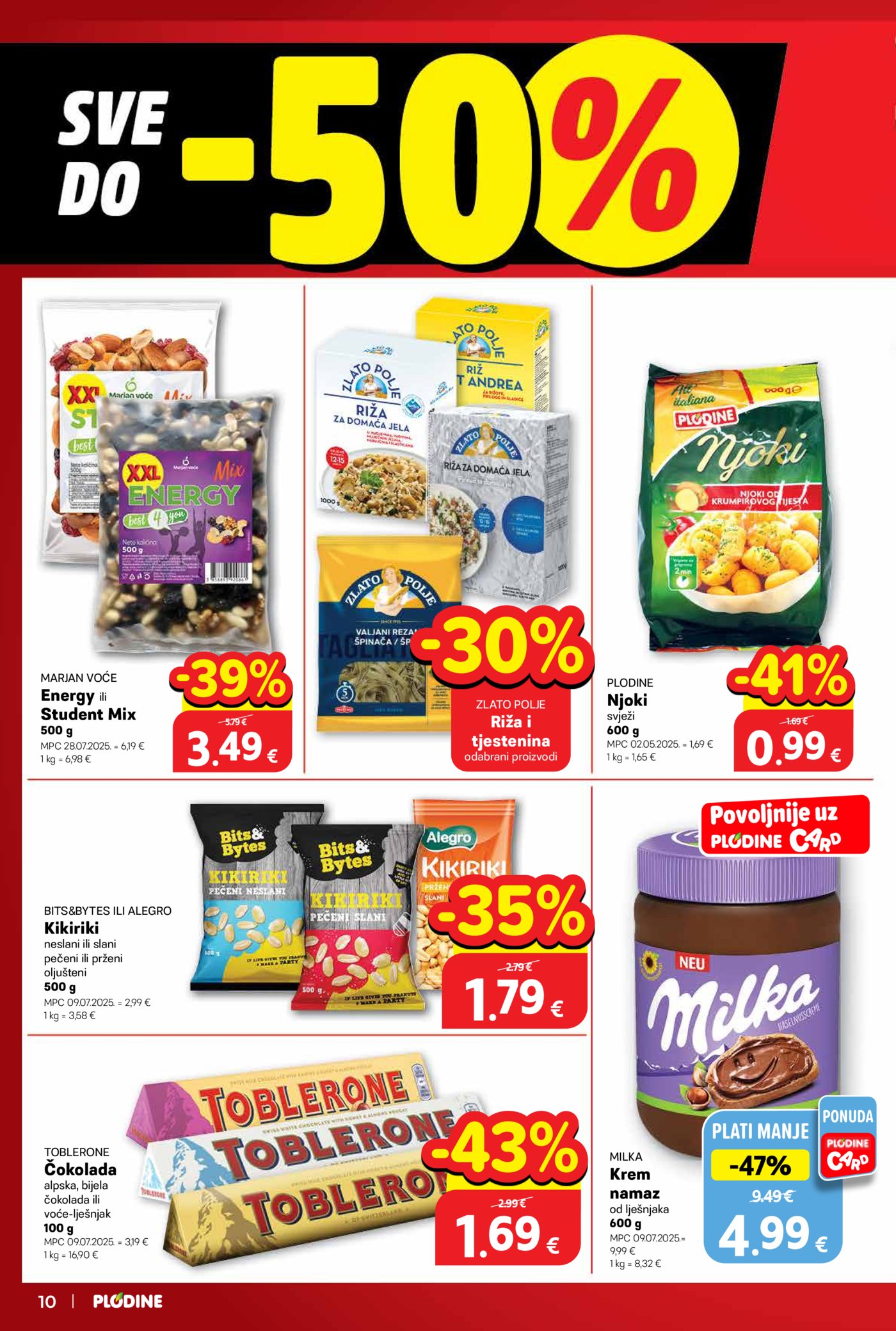 Plodine katalog Akcija 11.03.-17.03.2026.