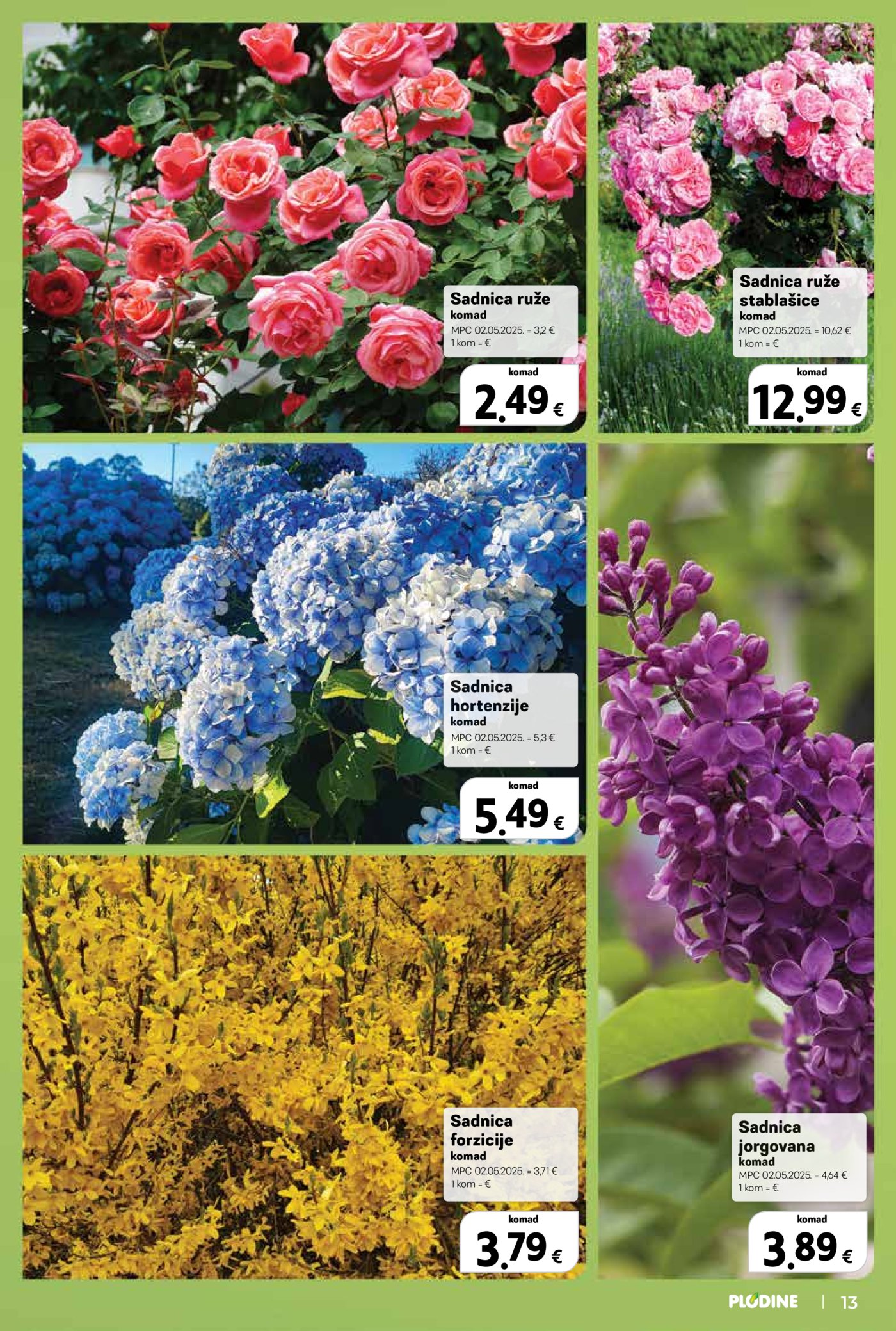 Plodine katalog Vrt 11.03.-07.04.2026.