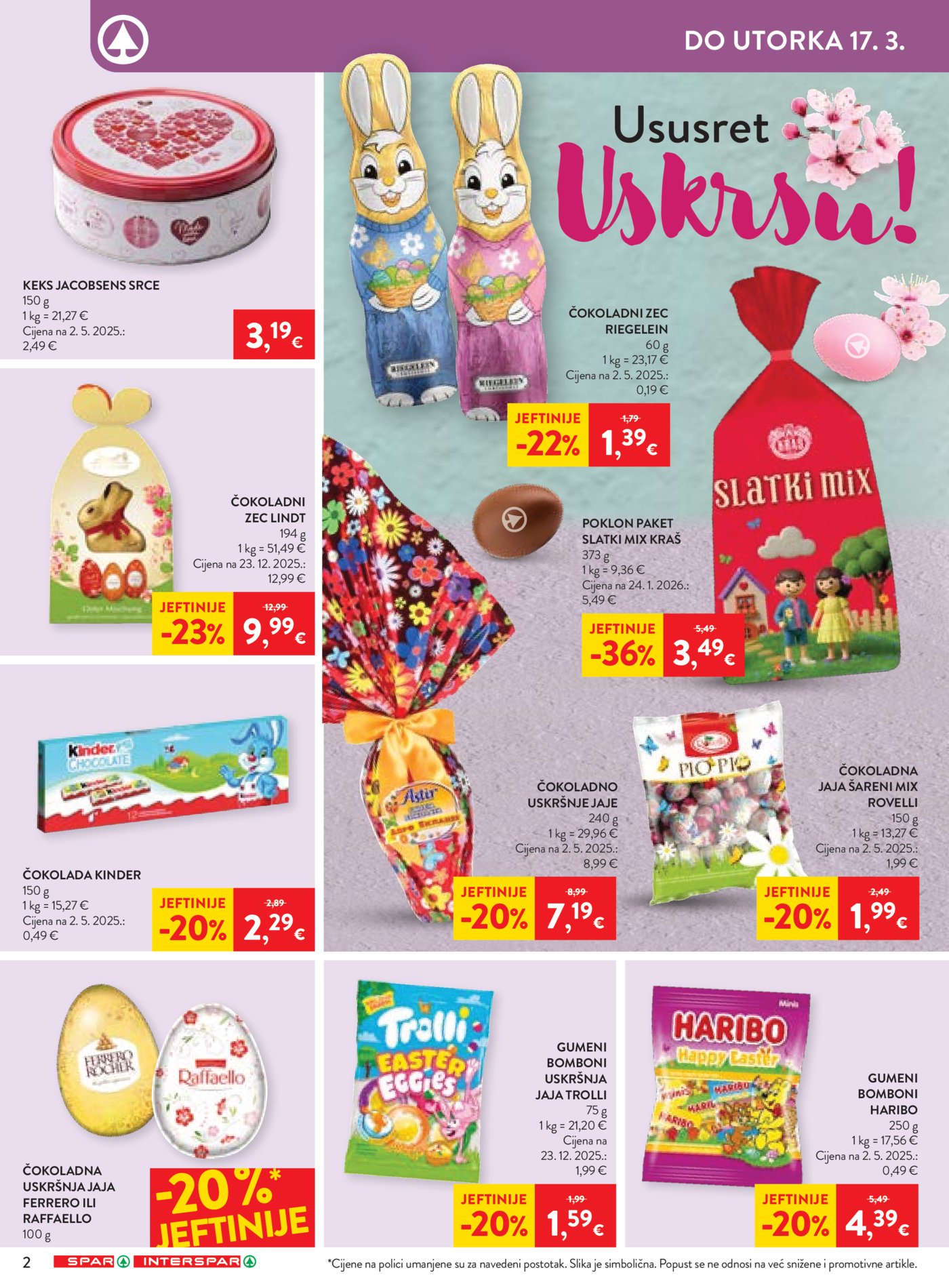 SPAR-INTERSPAR katalog Akcija 11.03.-17.03.2026.