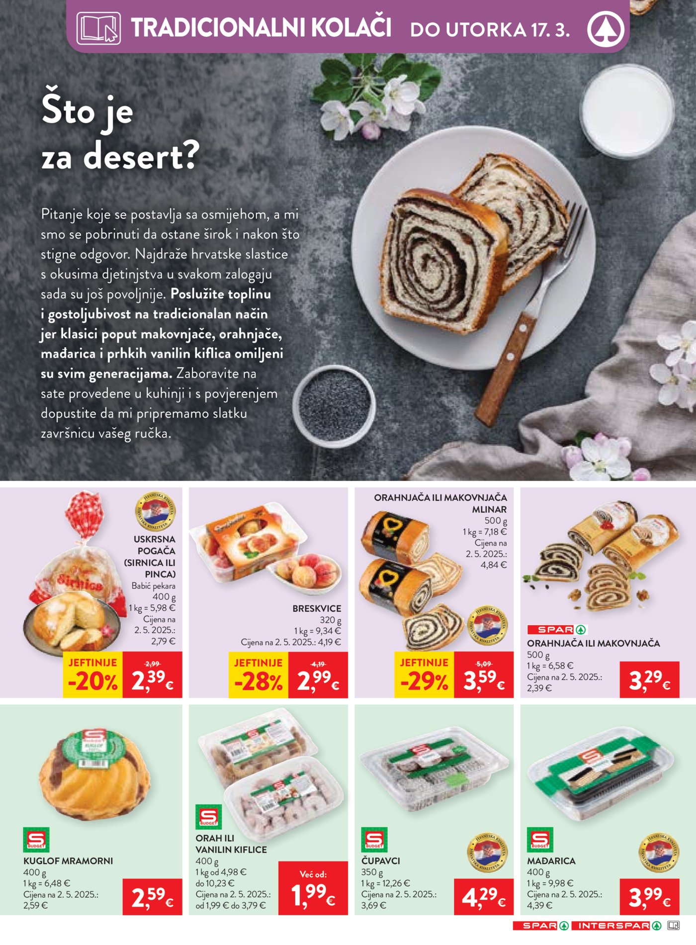 SPAR-INTERSPAR katalog Akcija 11.03.-17.03.2026.