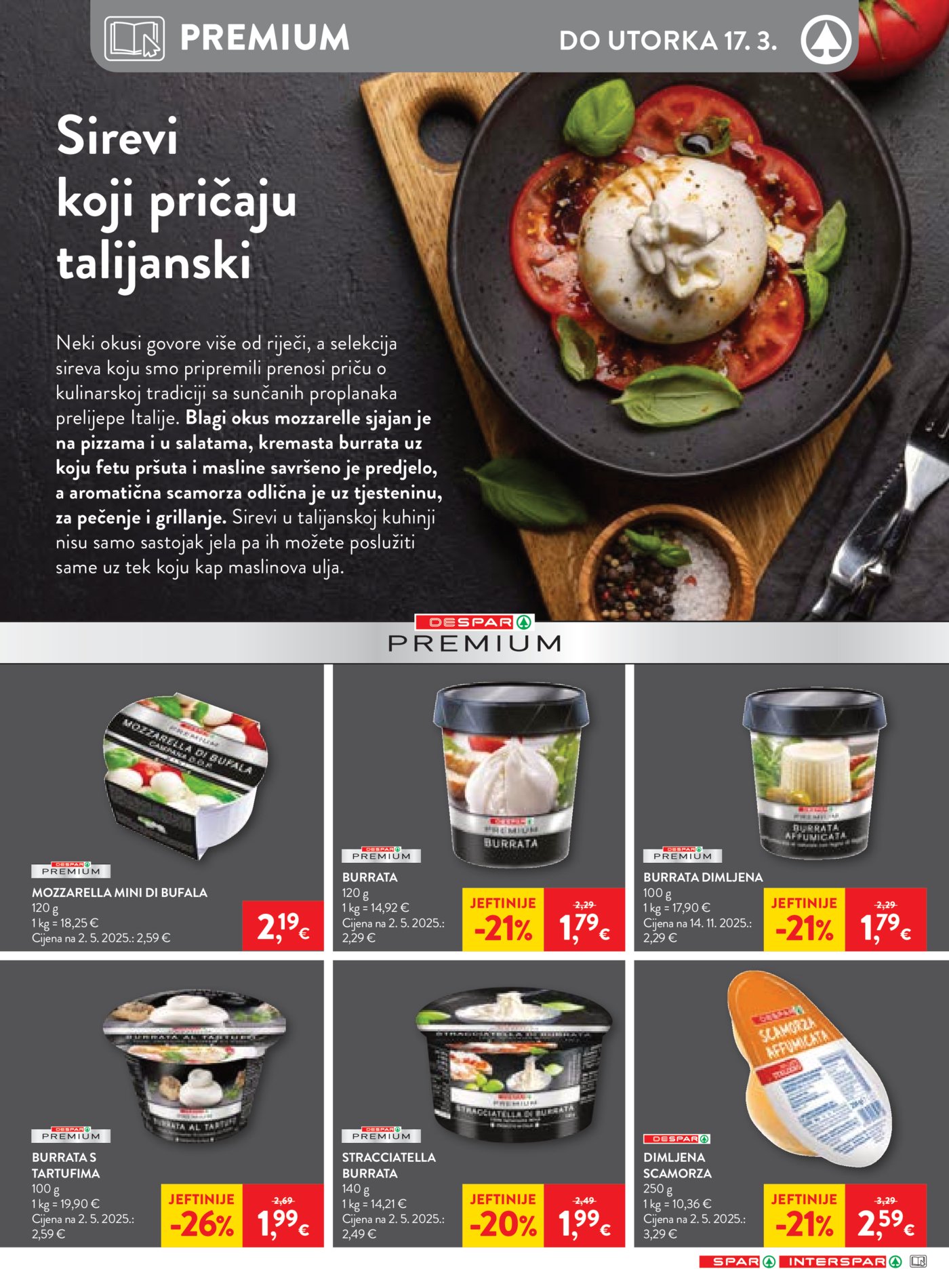 SPAR-INTERSPAR katalog Akcija 11.03.-17.03.2026.