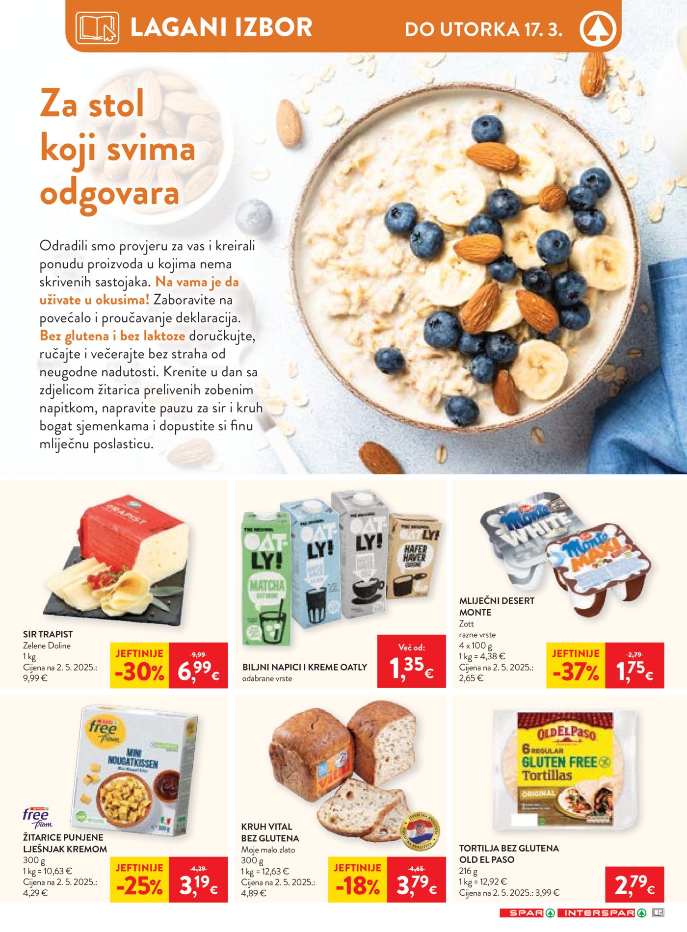 SPAR-INTERSPAR katalog Akcija 11.03.-17.03.2026.