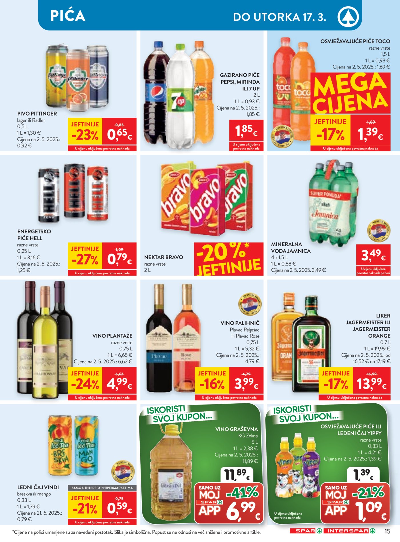 SPAR-INTERSPAR katalog Akcija 11.03.-17.03.2026.