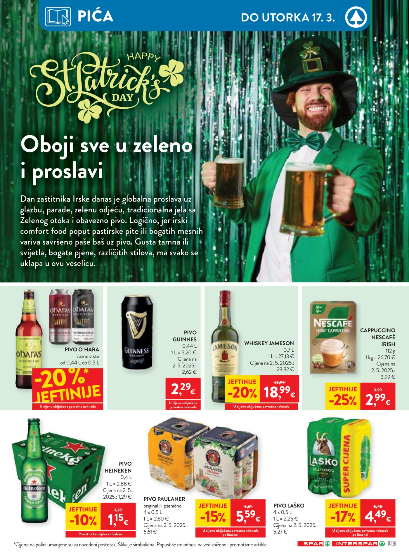 SPAR-INTERSPAR katalog Akcija 11.03.-17.03.2026.