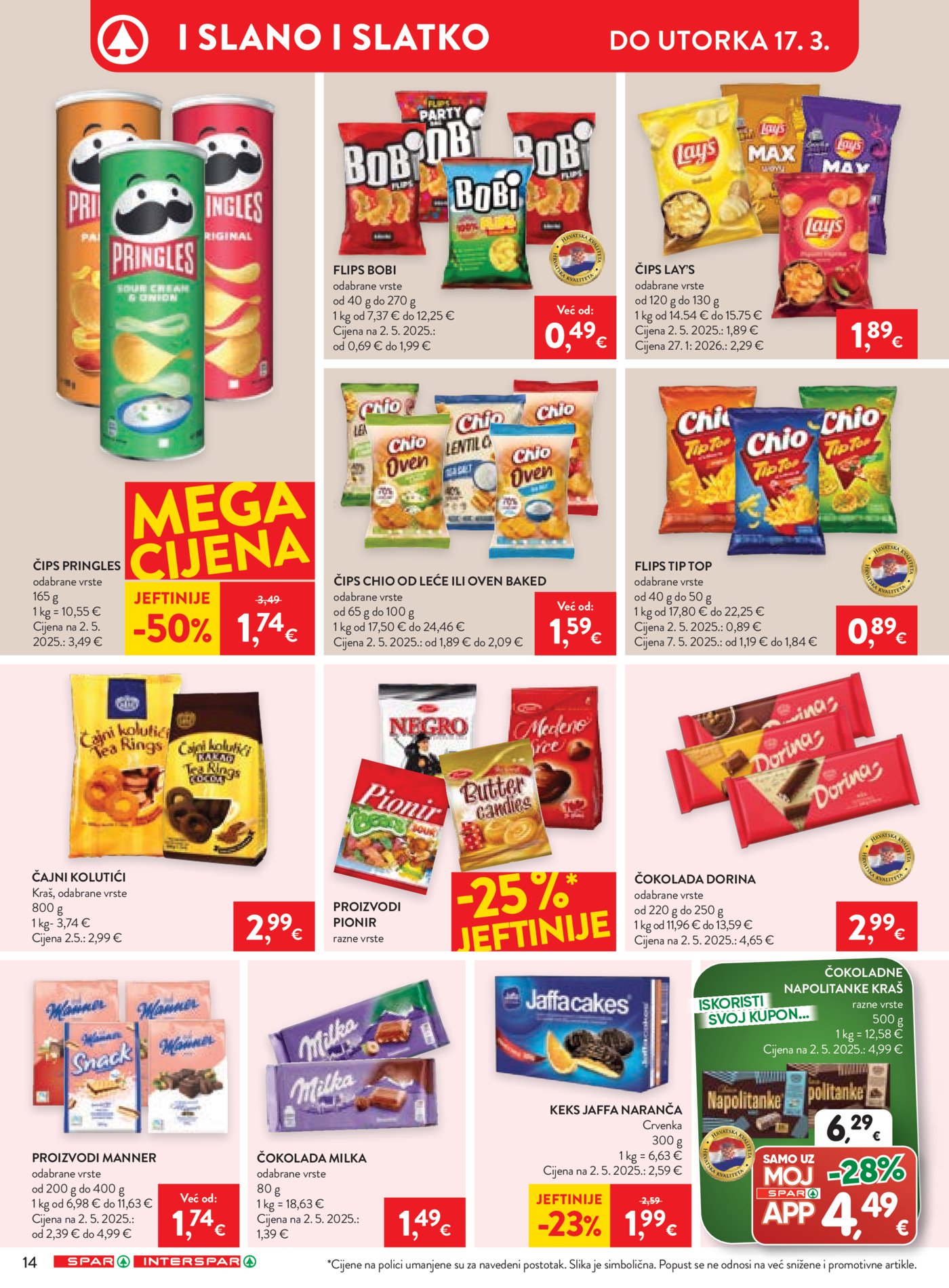 SPAR-INTERSPAR katalog Akcija 11.03.-17.03.2026.