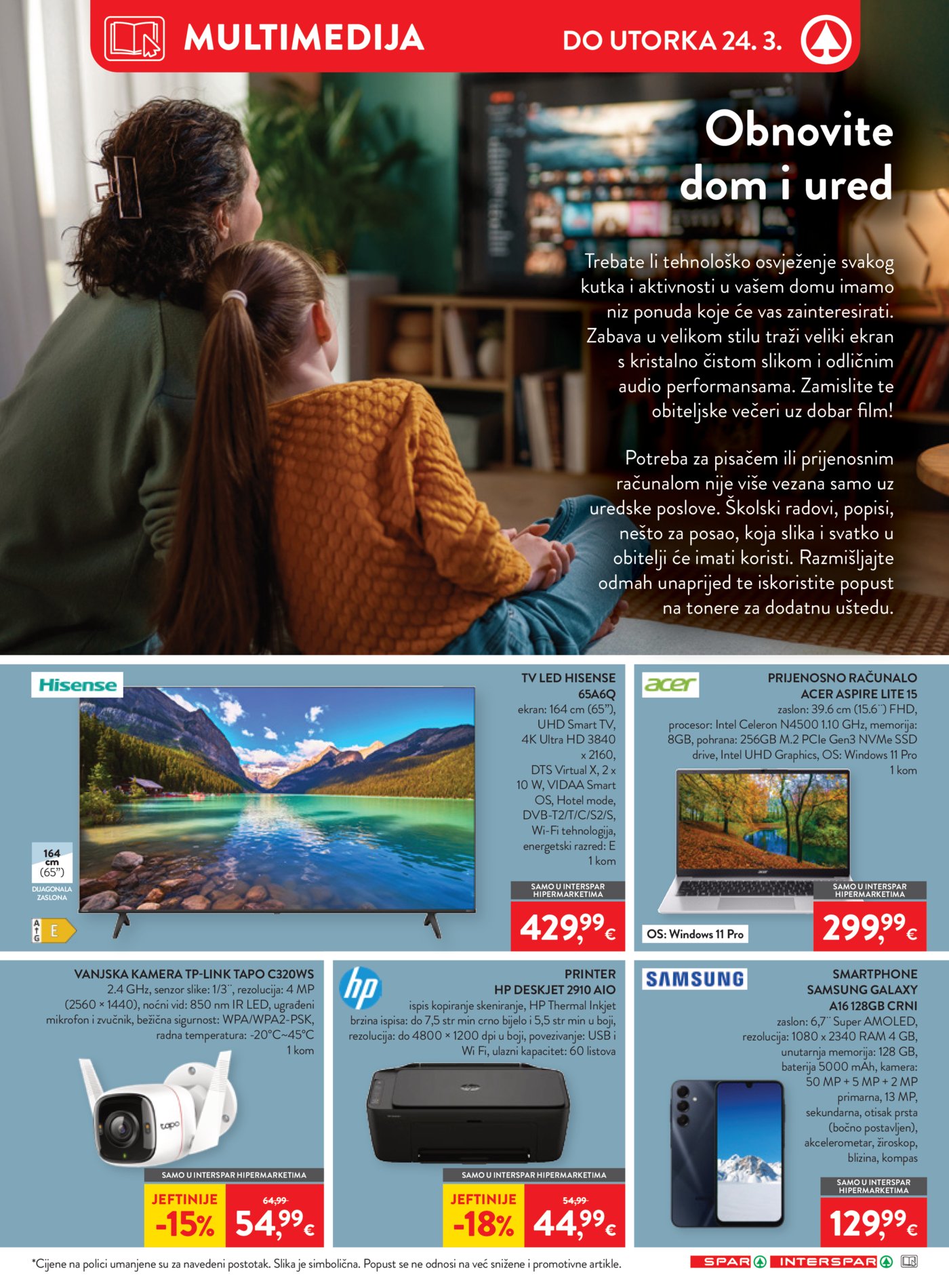 SPAR-INTERSPAR katalog Akcija 11.03.-17.03.2026.