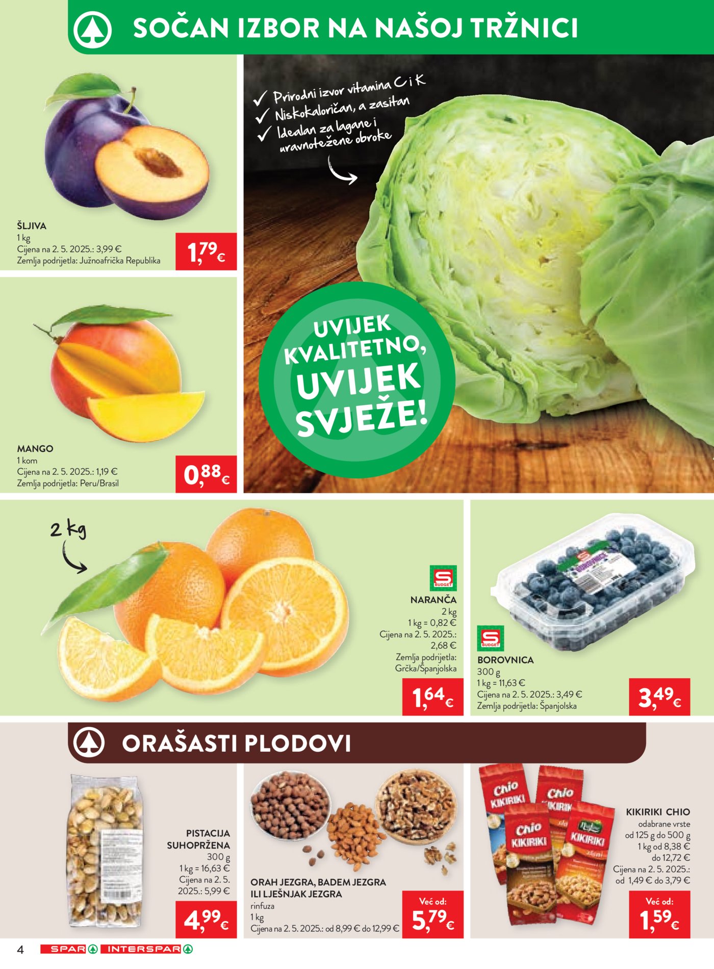 SPAR-INTERSPAR katalog Akcija 11.03.-17.03.2026.