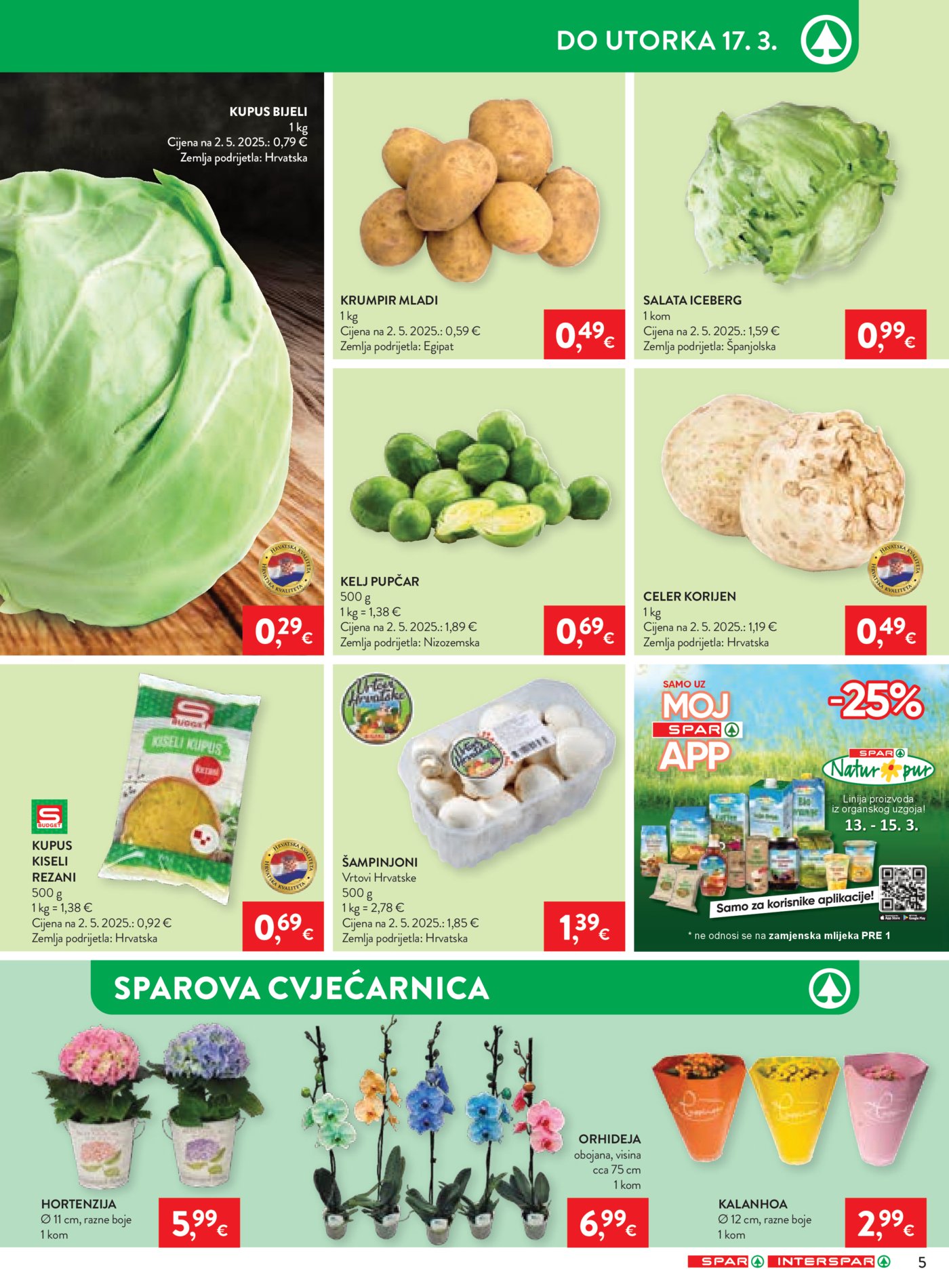 SPAR-INTERSPAR katalog Akcija 11.03.-17.03.2026.