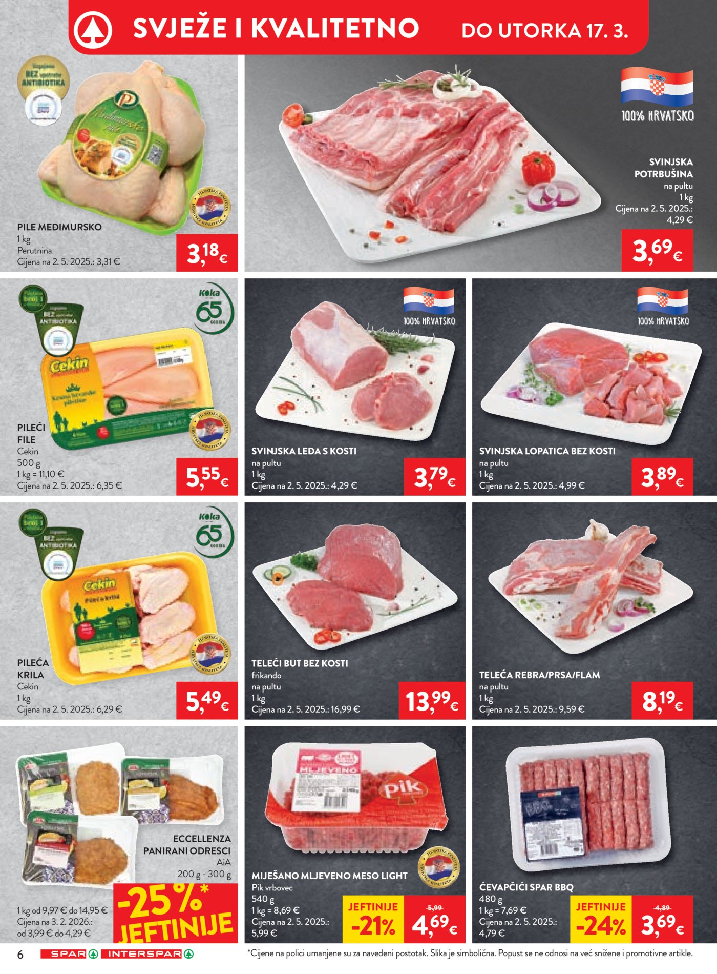 SPAR-INTERSPAR katalog Akcija 11.03.-17.03.2026.