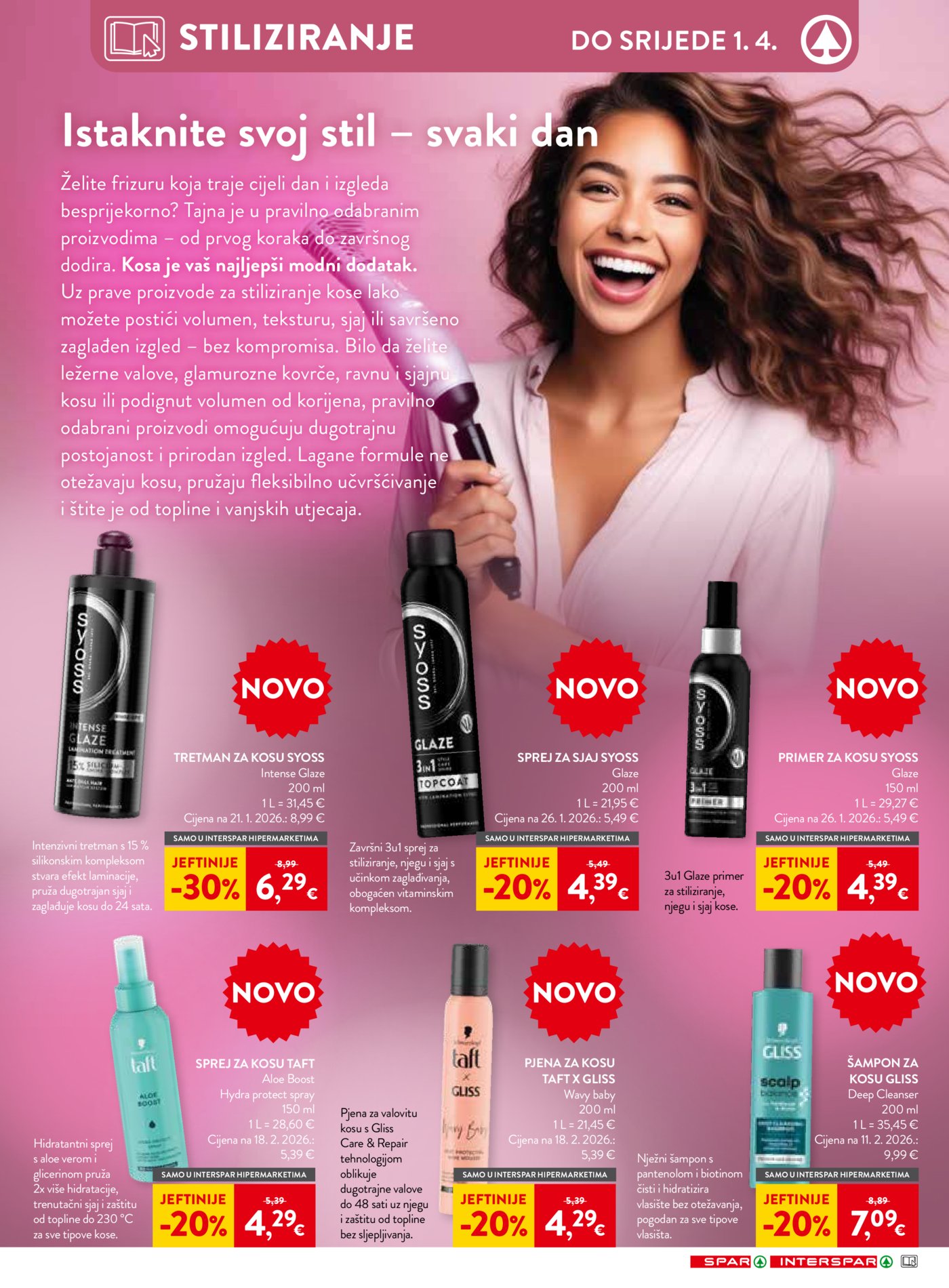 SPAR-INTERSPAR katalog Akcija 12.03.-01.04.2026.